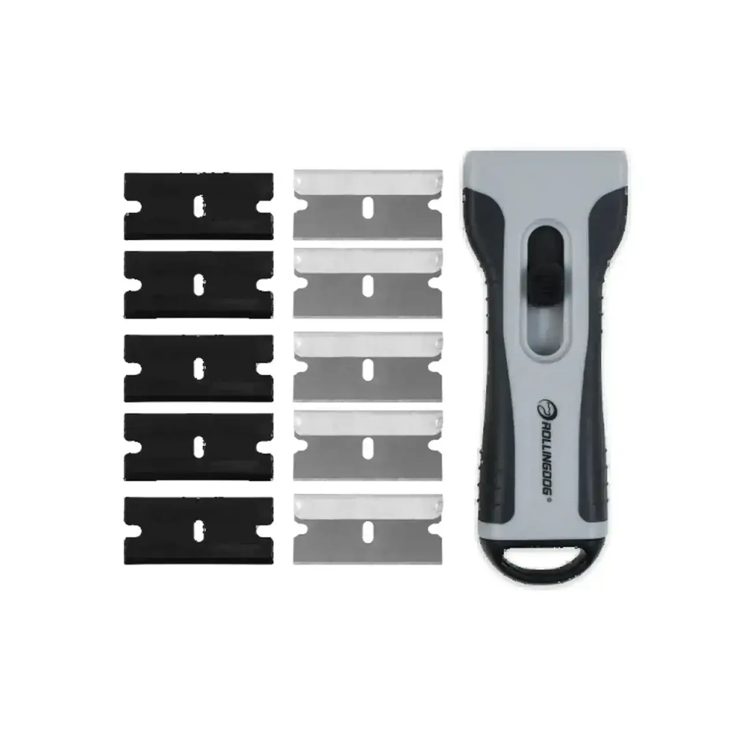 Set răzuitoare cu lame de schimb 100 mm 5 buc. Rollingdog - Bucăţi în set 11 buc.