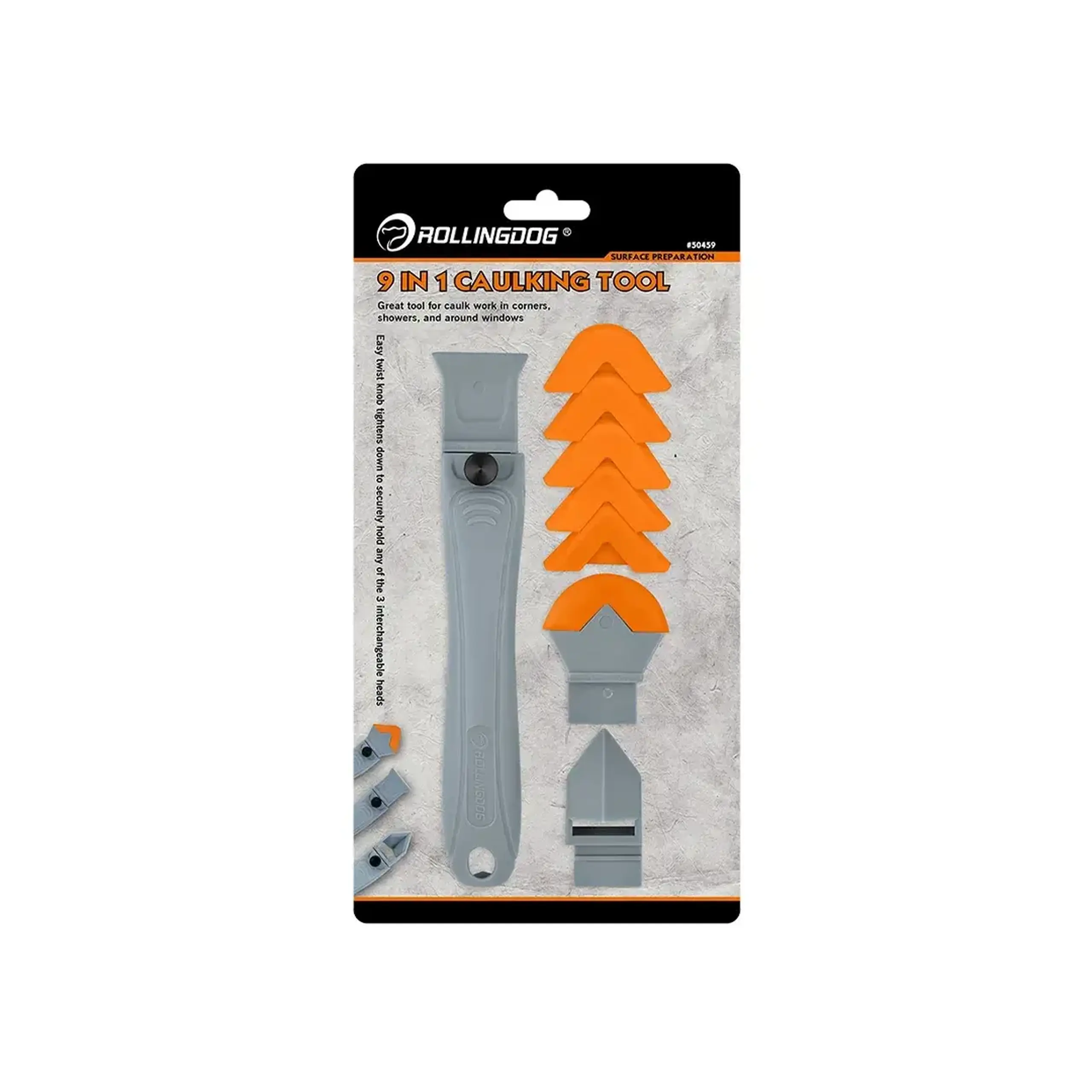 Set de calafat 9 în 1 220 mm Rollingdog