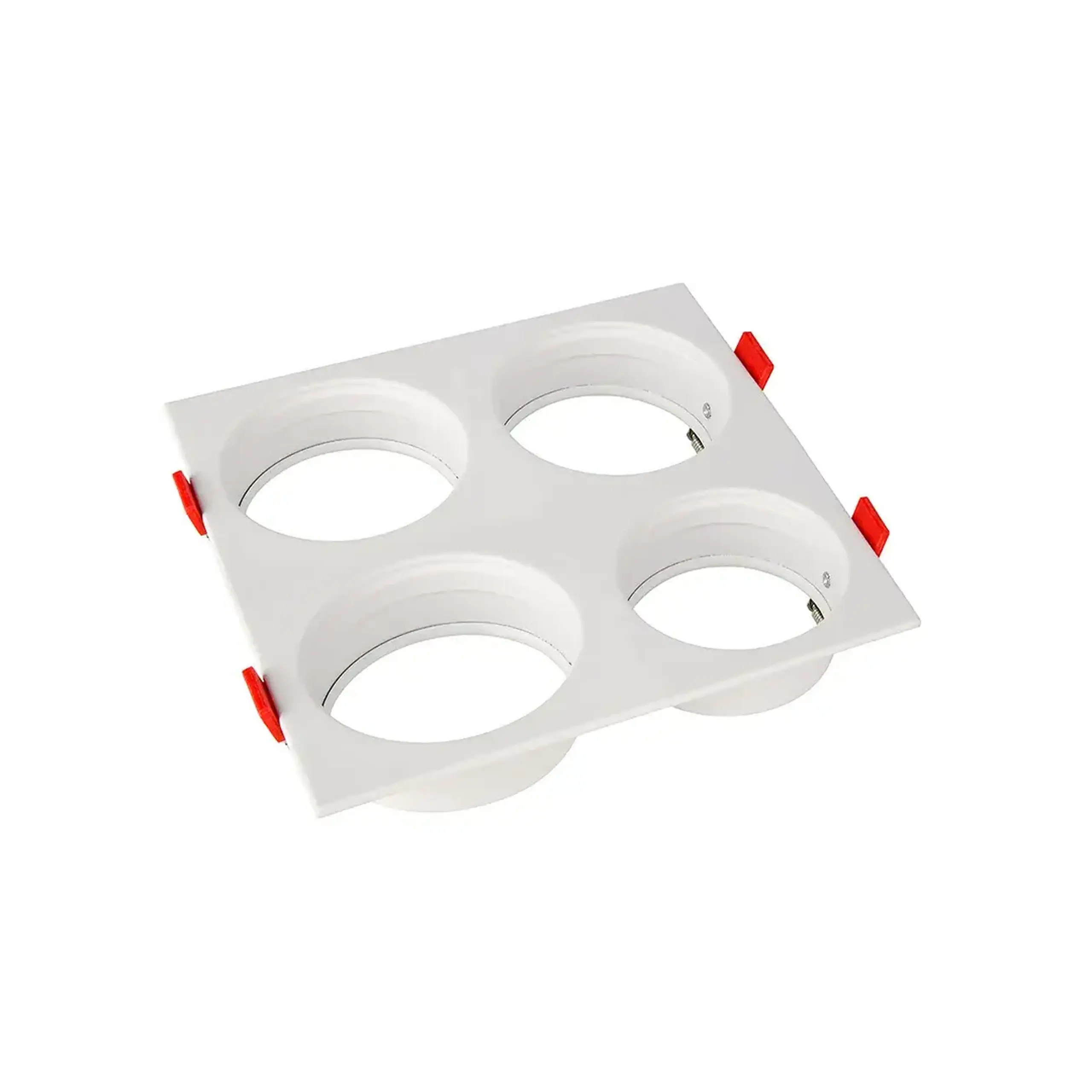 Ramă modulară RECESSED-SQ4 fără dulie (MR16) IP20 Horoz - Culoare Alb