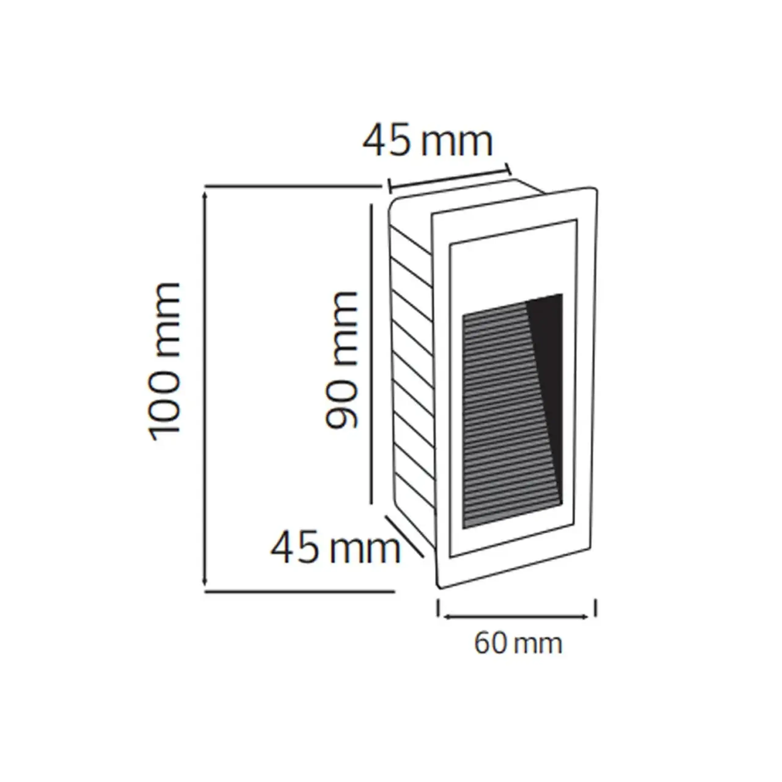 Corp de iluminat LED YOGA-V1 3 W SMD 58 lm 220 - 240 V IP54 Horoz