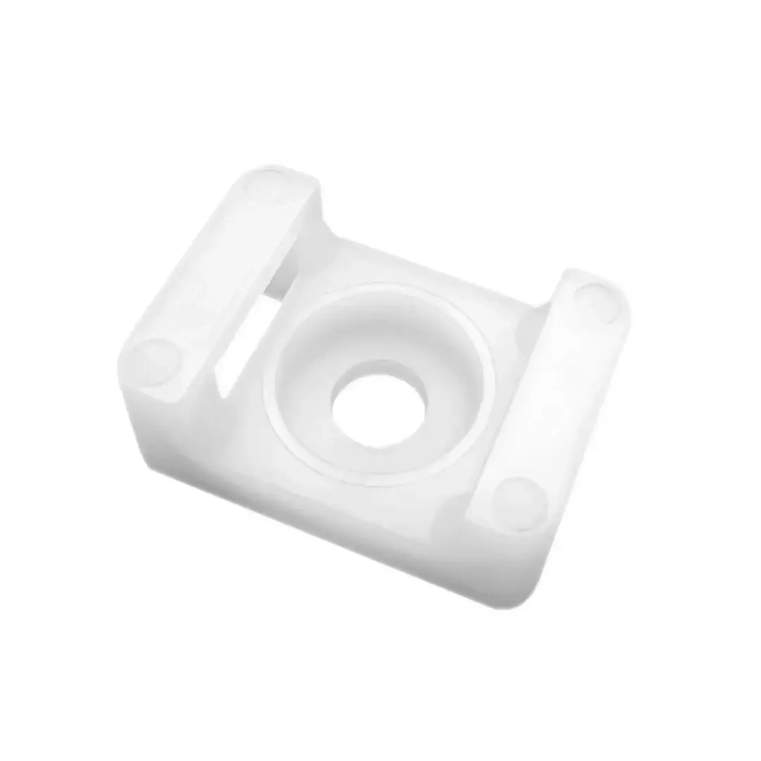 Set suport curelușe ORNO 16 x 11 x 7 mm 100 buc. Alb
