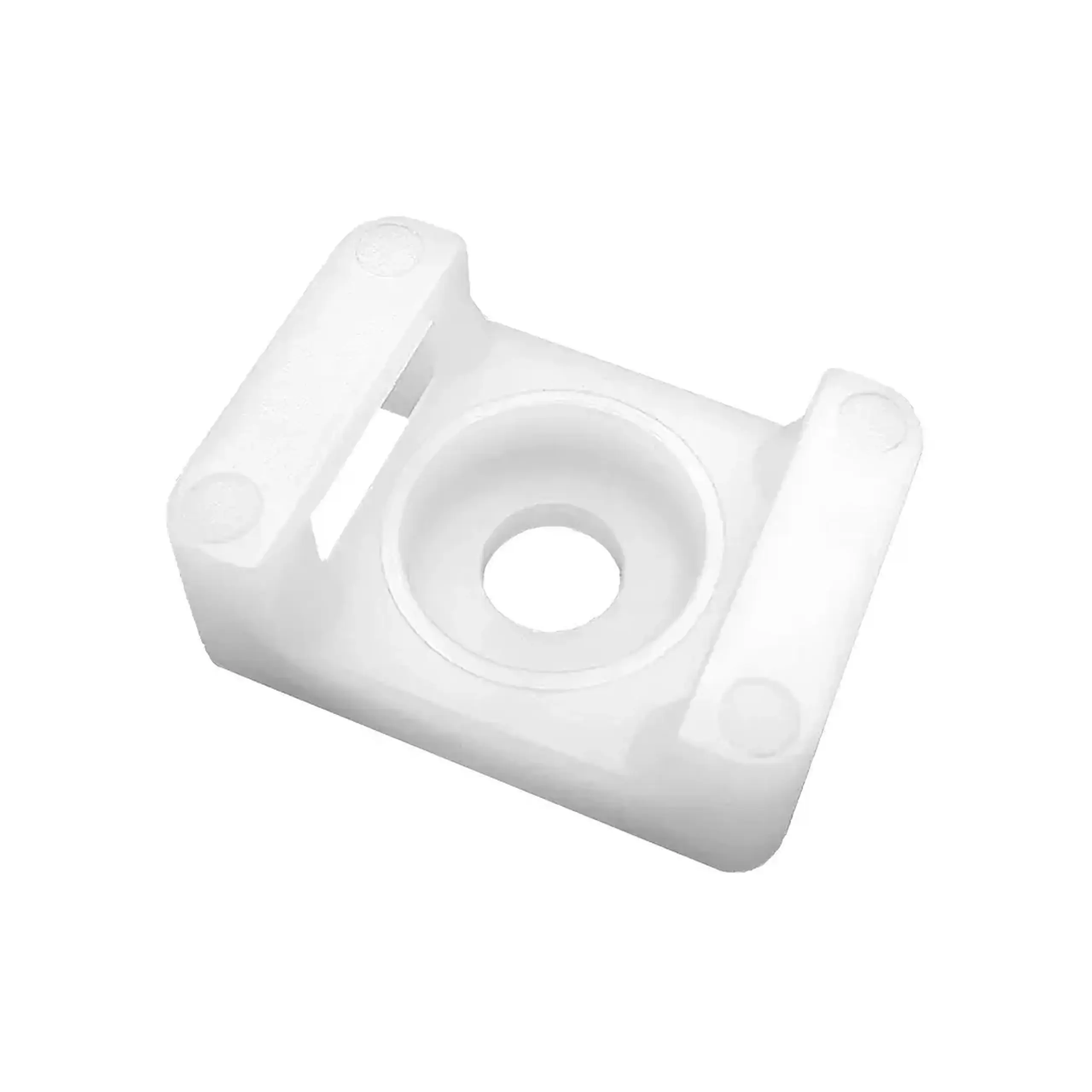 Set suport curelușe ORNO 22 x 16 x 6.8 mm 100 buc. Alb