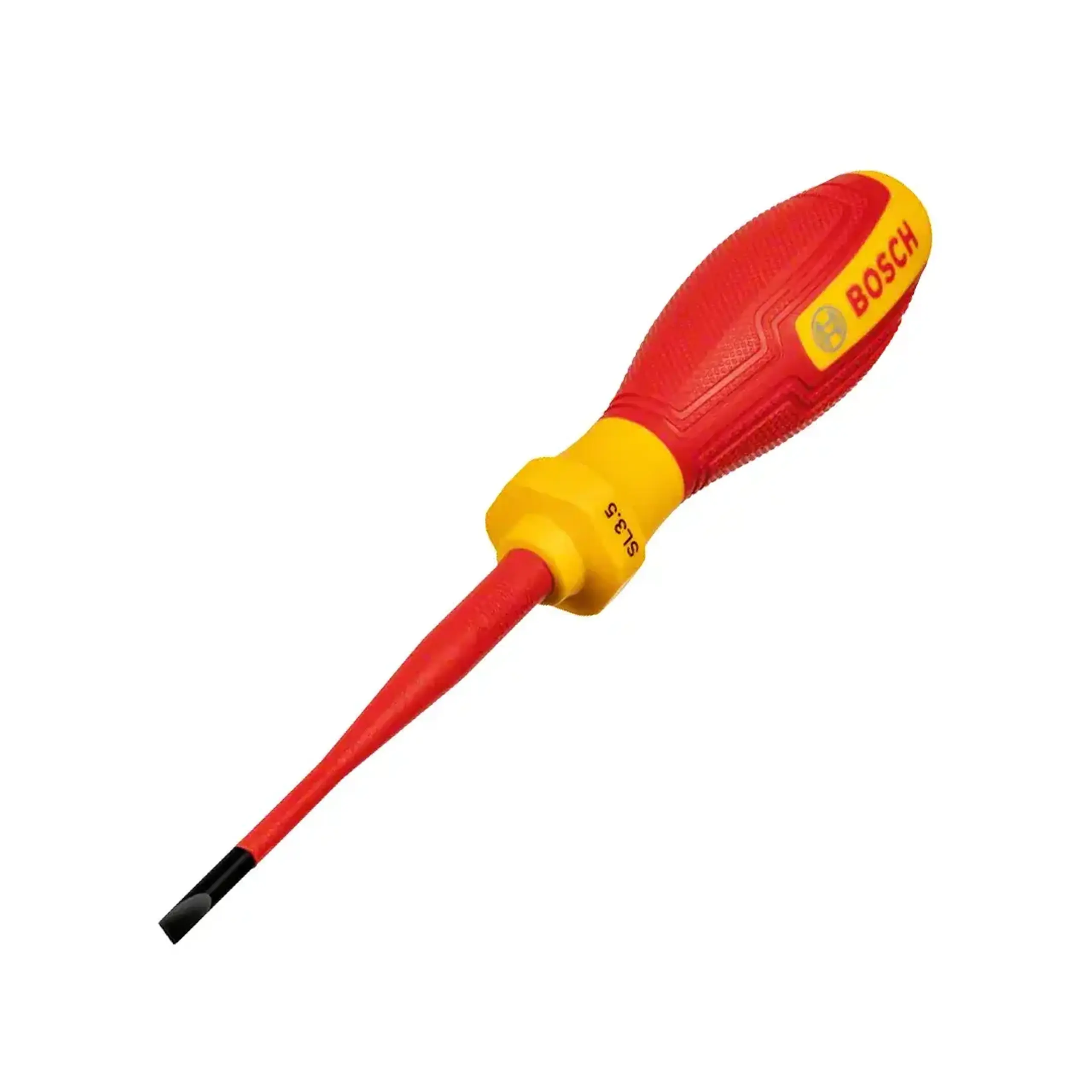 Șurubelniță dielectrică plată SL3.5 75 mm 1000 V Bosch