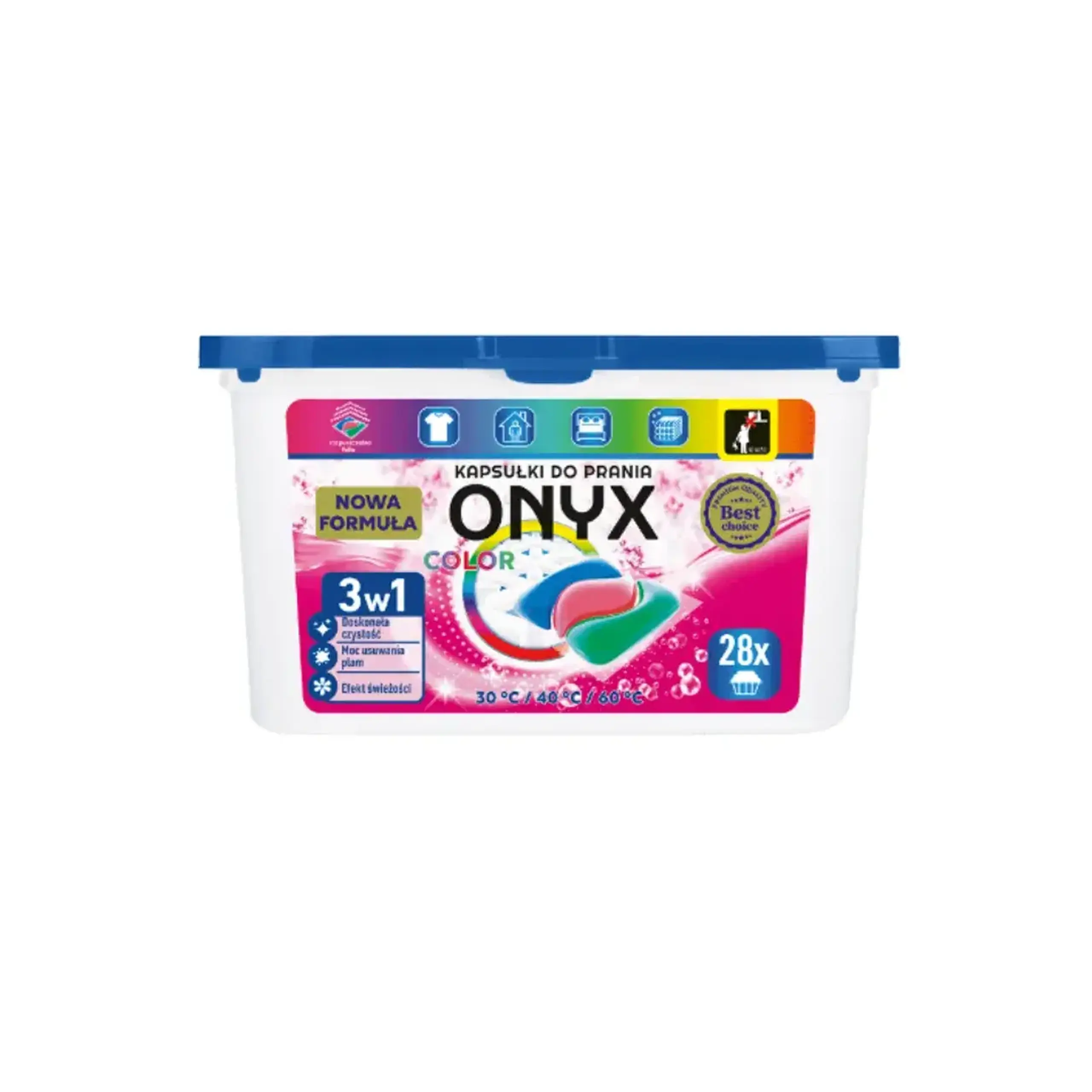 Capsule pentru spălarea rufelor 28 buc. ONYX