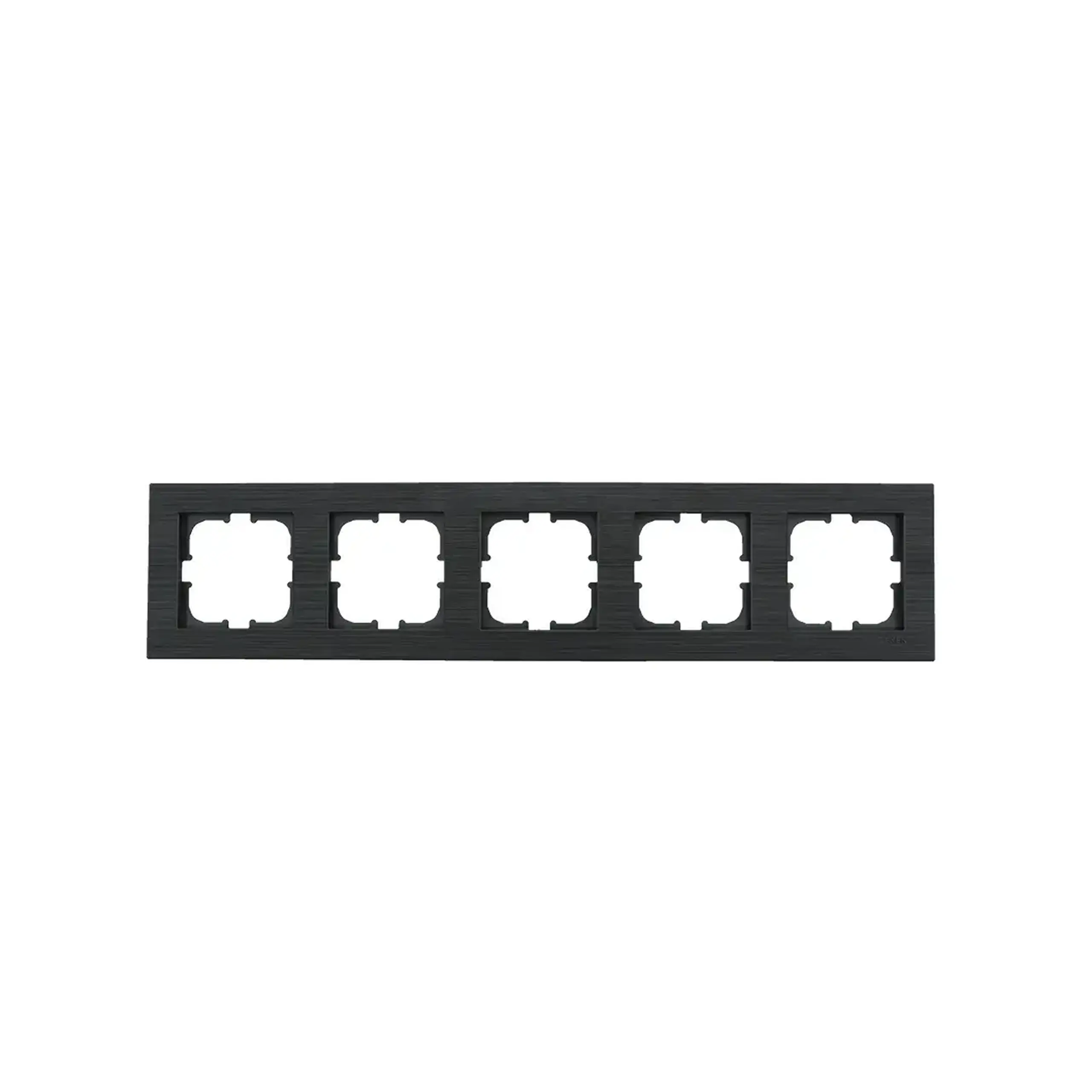 Ramă cu 4 locuri CONFORT Gri Exen Elektrik - Dimensiuni (L x W x H x Ø) 368 x 83 x 10 mm