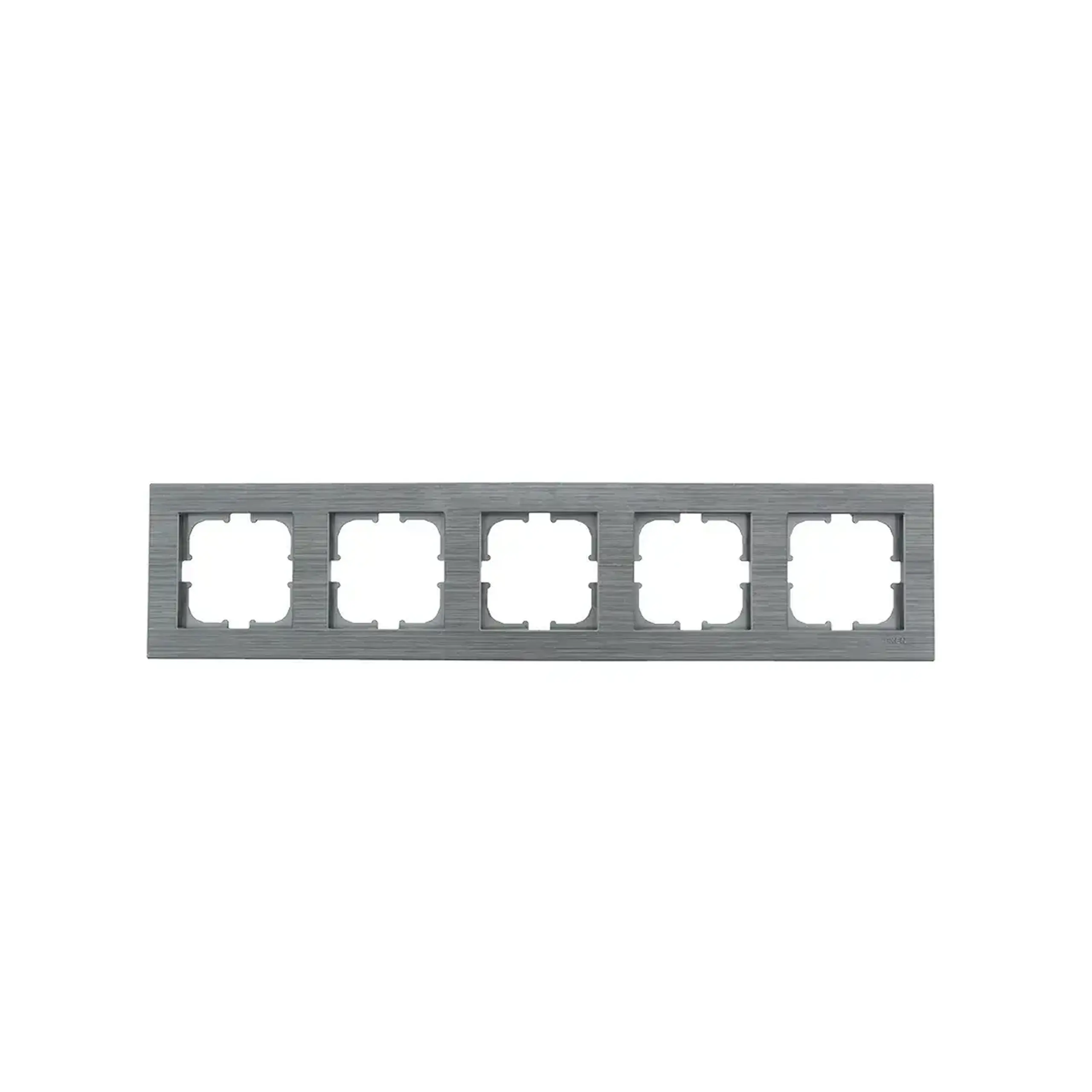 Ramă cu 4 locuri CONFORT Gri deschis Exen Elektrik - Dimensiuni (L x W x H x Ø) 368 x 83 x 10 mm