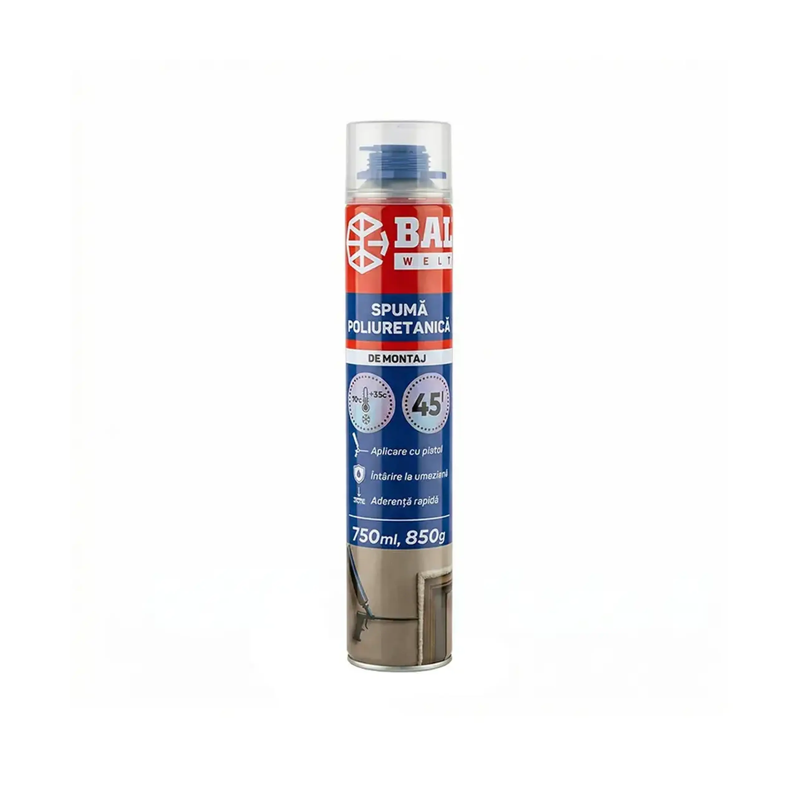 Spumă pentru montare 750 ml Bauwelt
