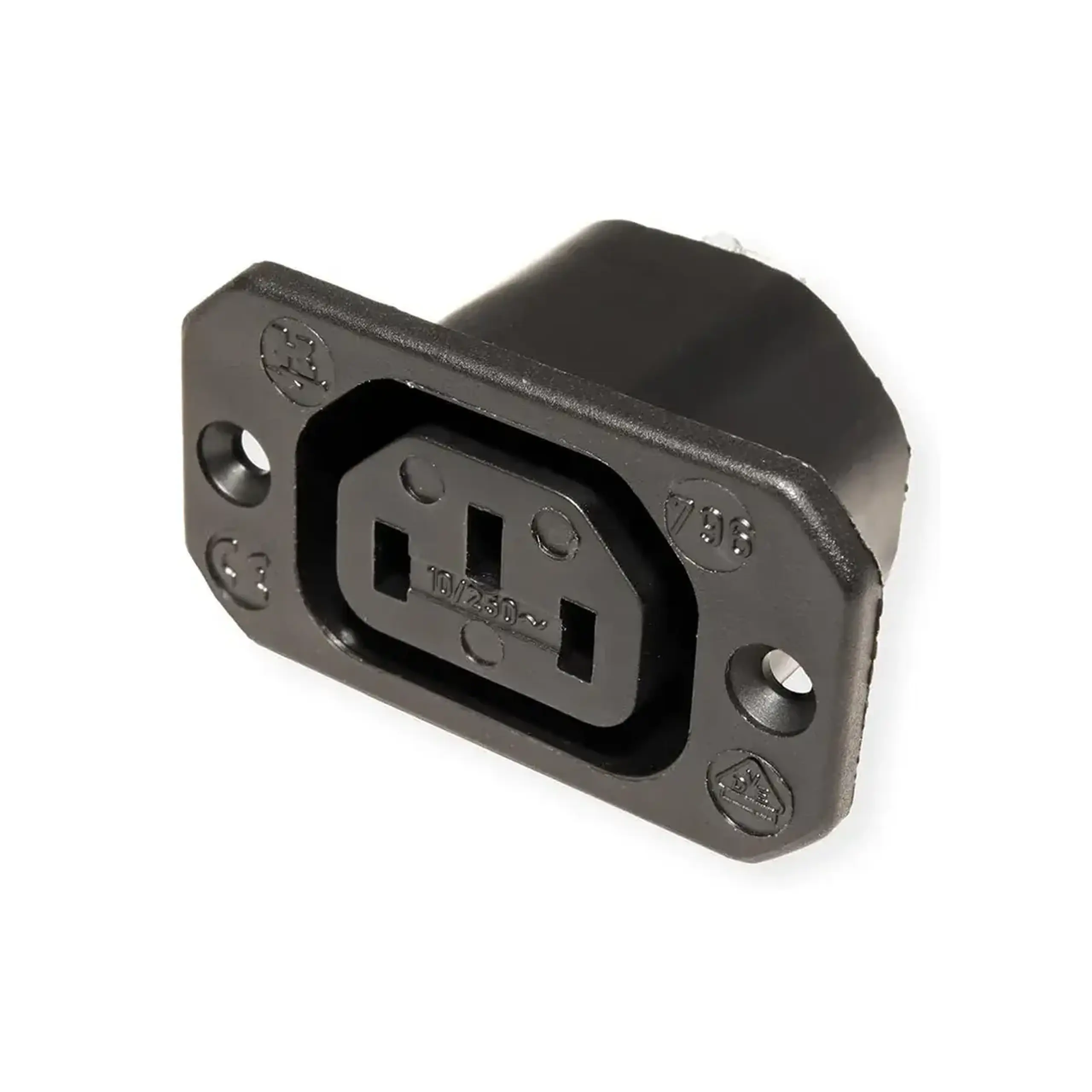 Conector IEC 10 A 250 V BACHMANN