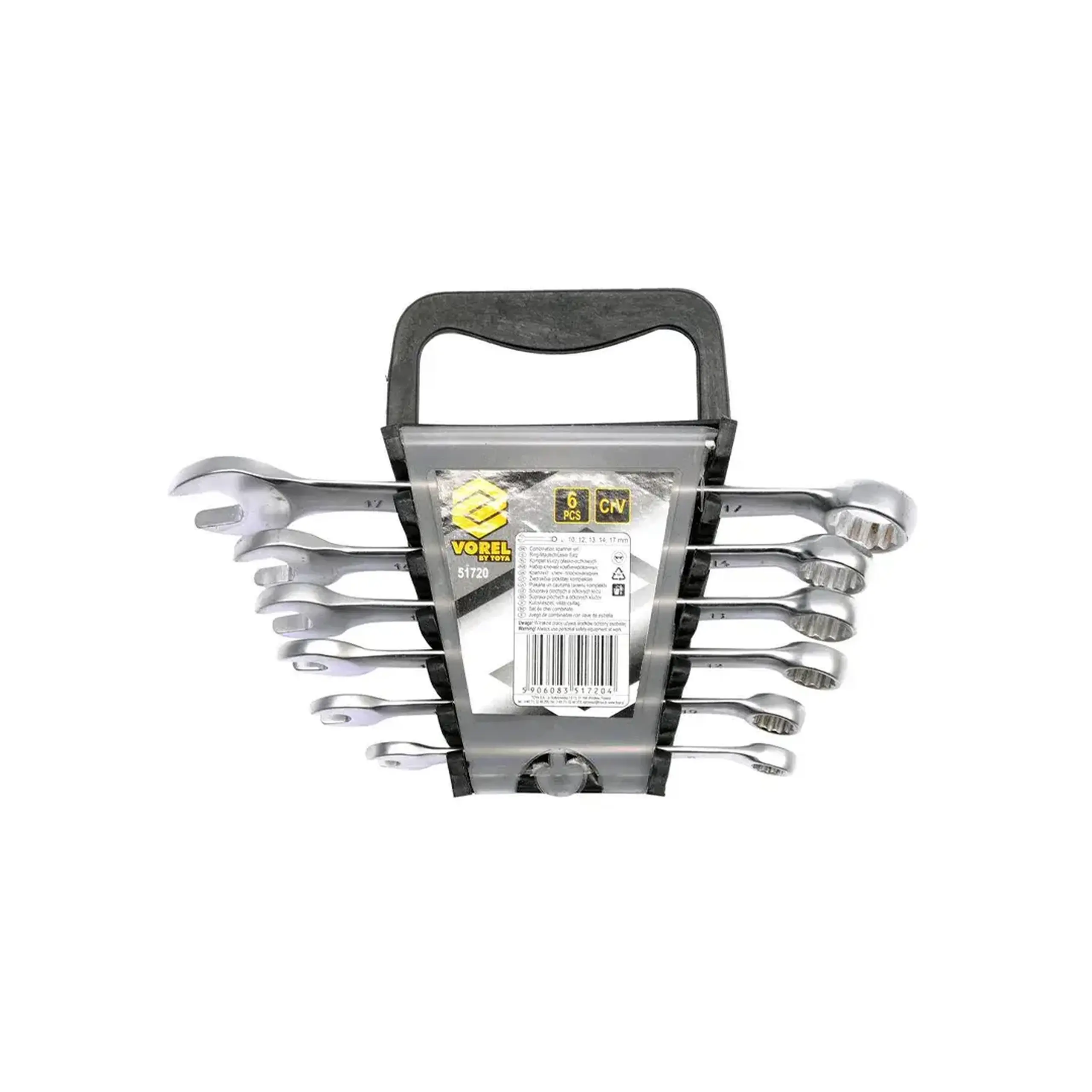 Set chei combinate 8 - 17 mm SATIN 6 buc. Vorel