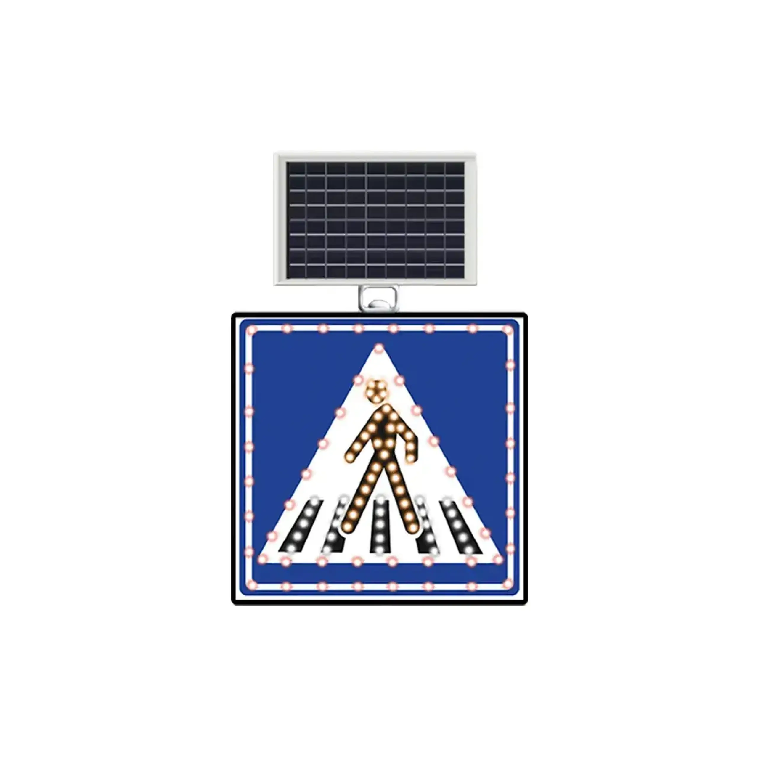 Indicator “Trecere pentru pietoni” 35 x 41 cm MFK - Tip material Metal