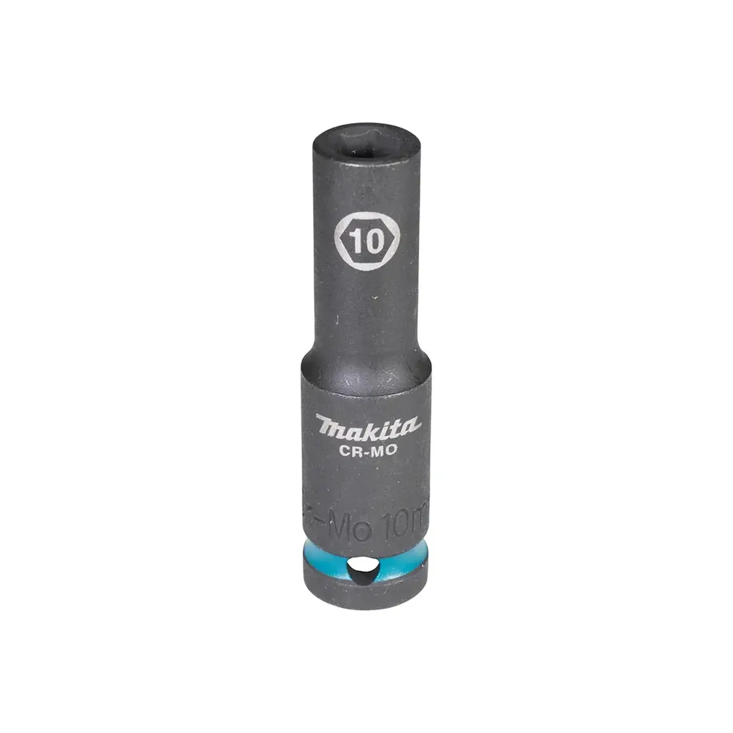 Cap cheie tubulară de impact hexagonal Impact Black 8 mm 1/2" 81.5 mm Makita - Mărime cheie 10 mm
