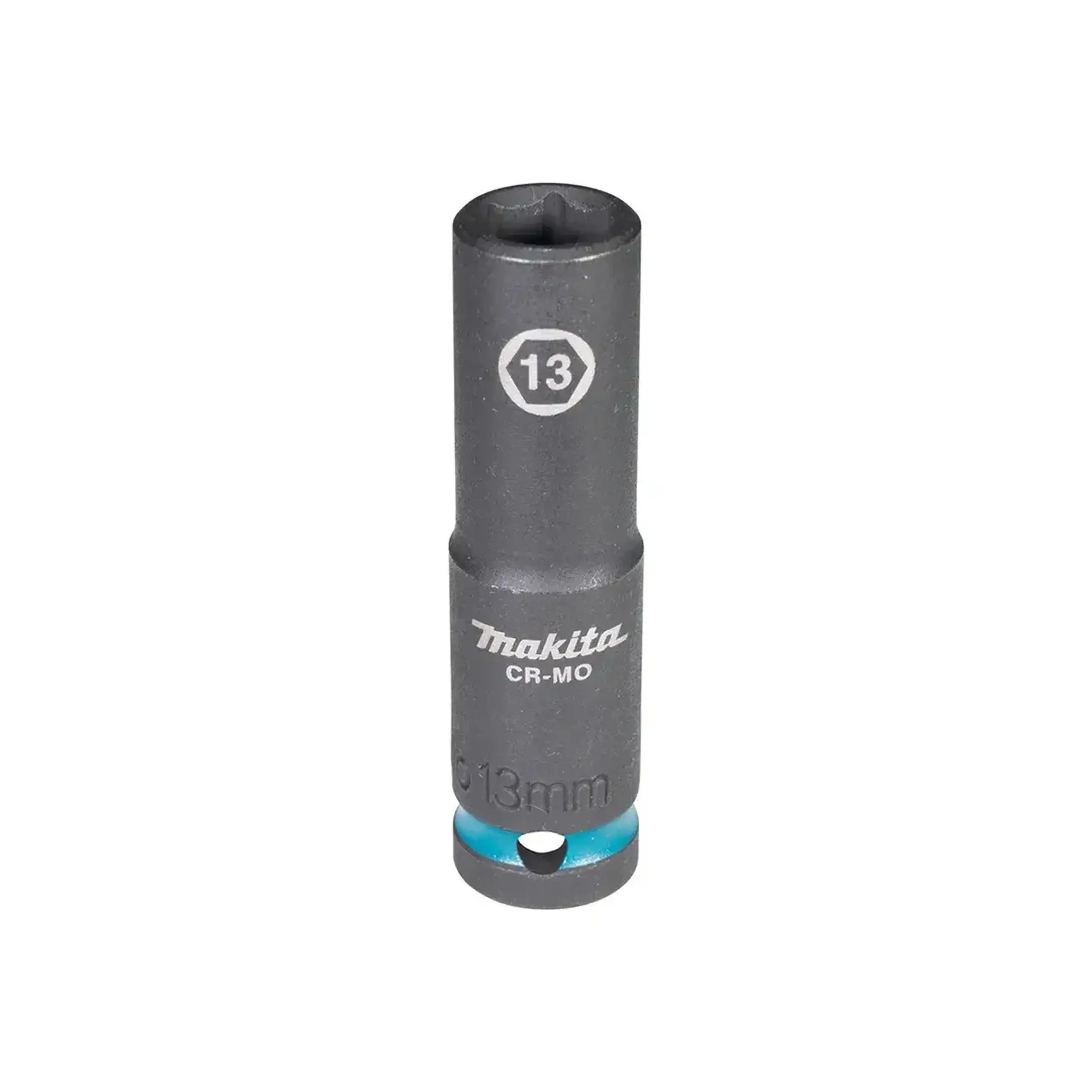 Cap cheie tubulară de impact hexagonal Impact Black 13 mm 1/2" 81.5 mm Makita