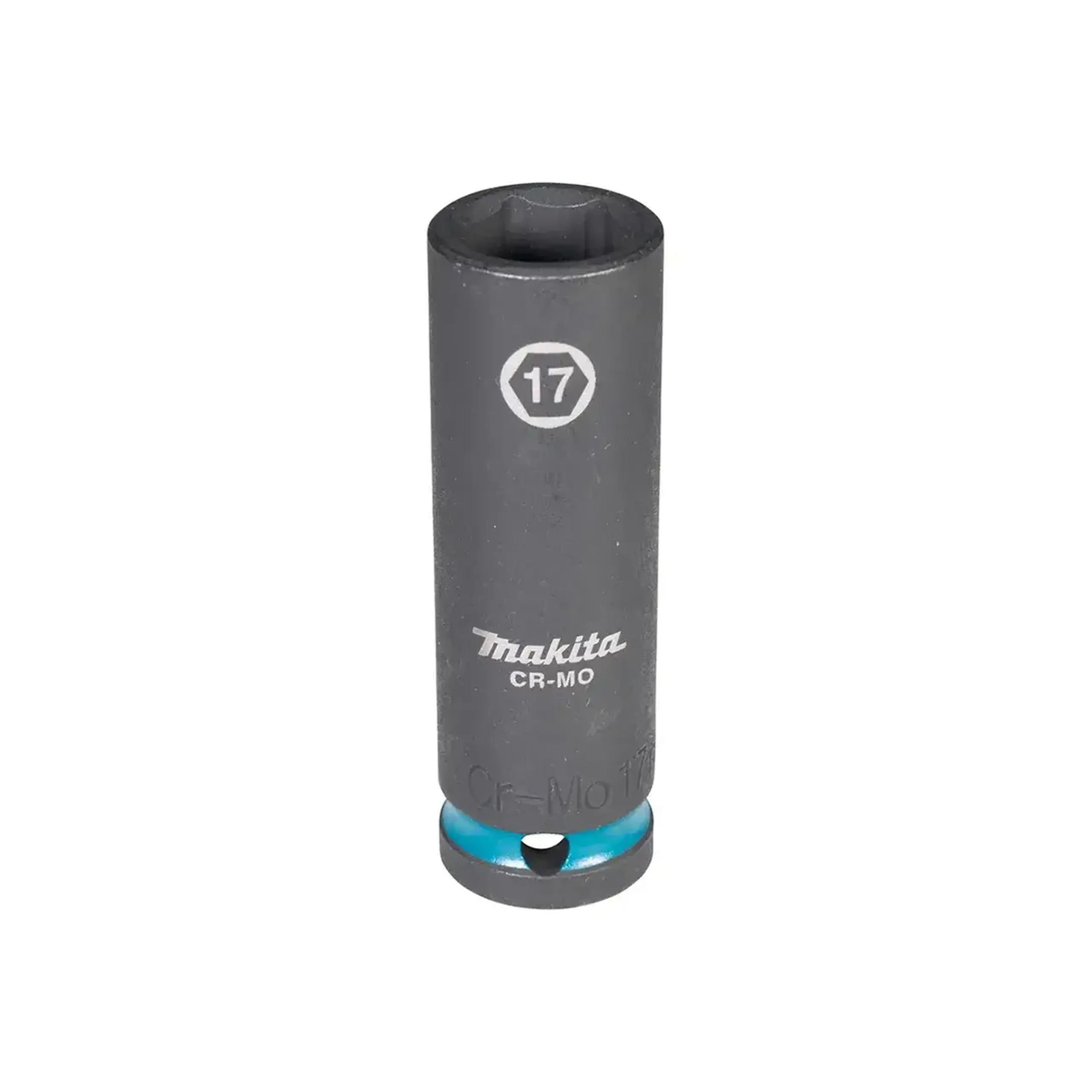 Cap cheie tubulară de impact hexagonal Impact Black 17 mm 1/2" 81.5 mm Makita