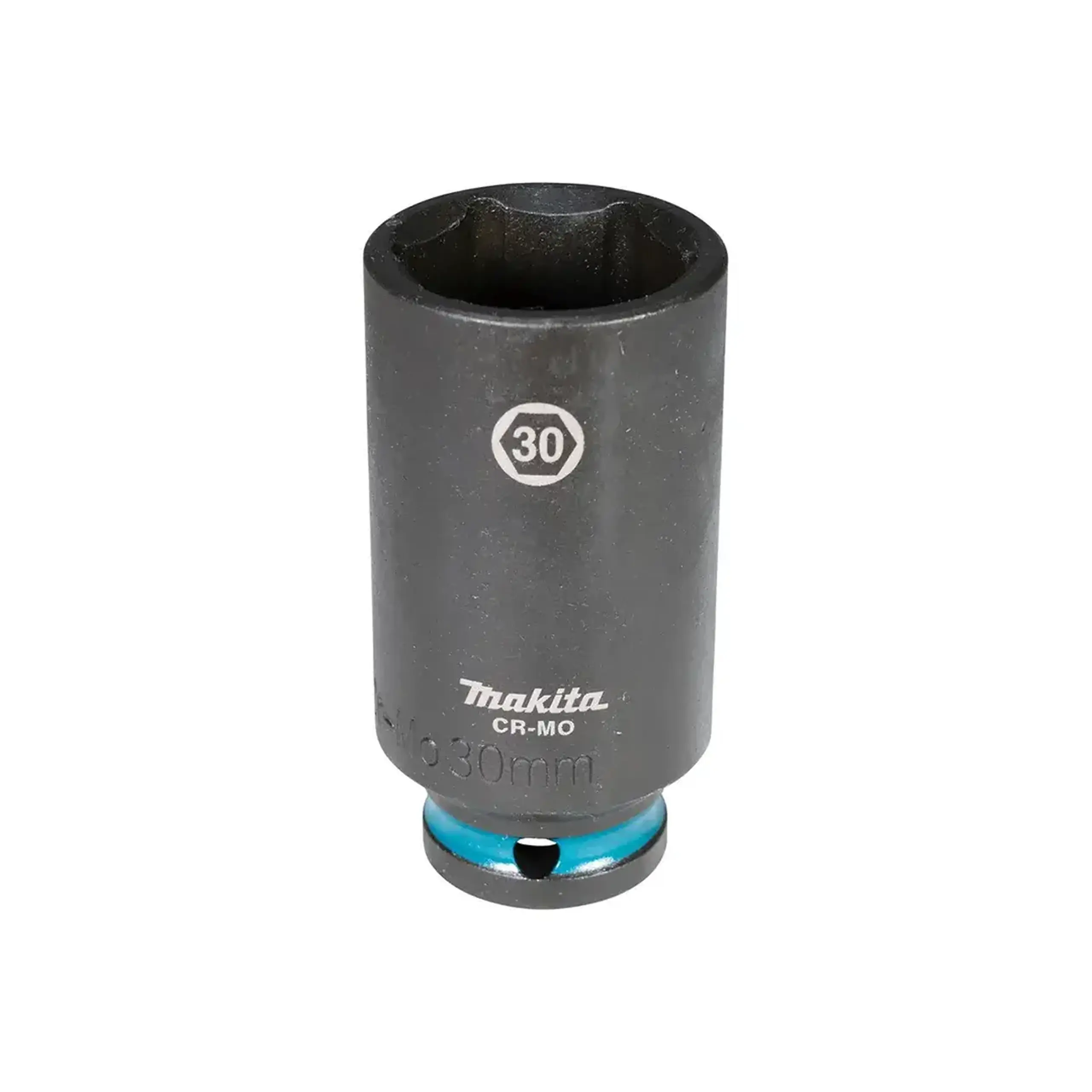 Cap cheie tubulară de impact hexagonal Impact Black 8 mm 1/2" 81.5 mm Makita - Mărime cheie 30 mm