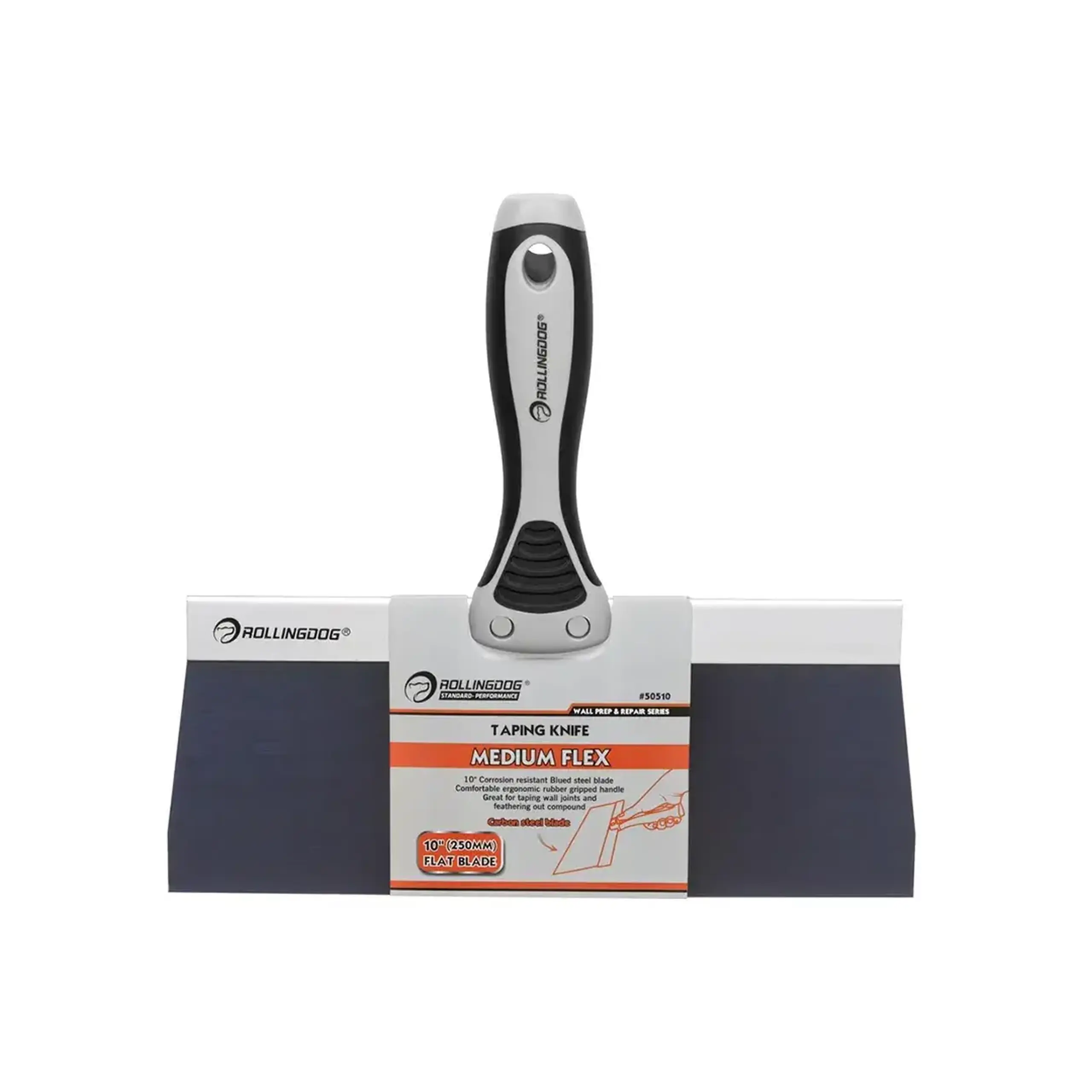 Șpaclu cu mâner din cauciuc 250 mm Rollingdog