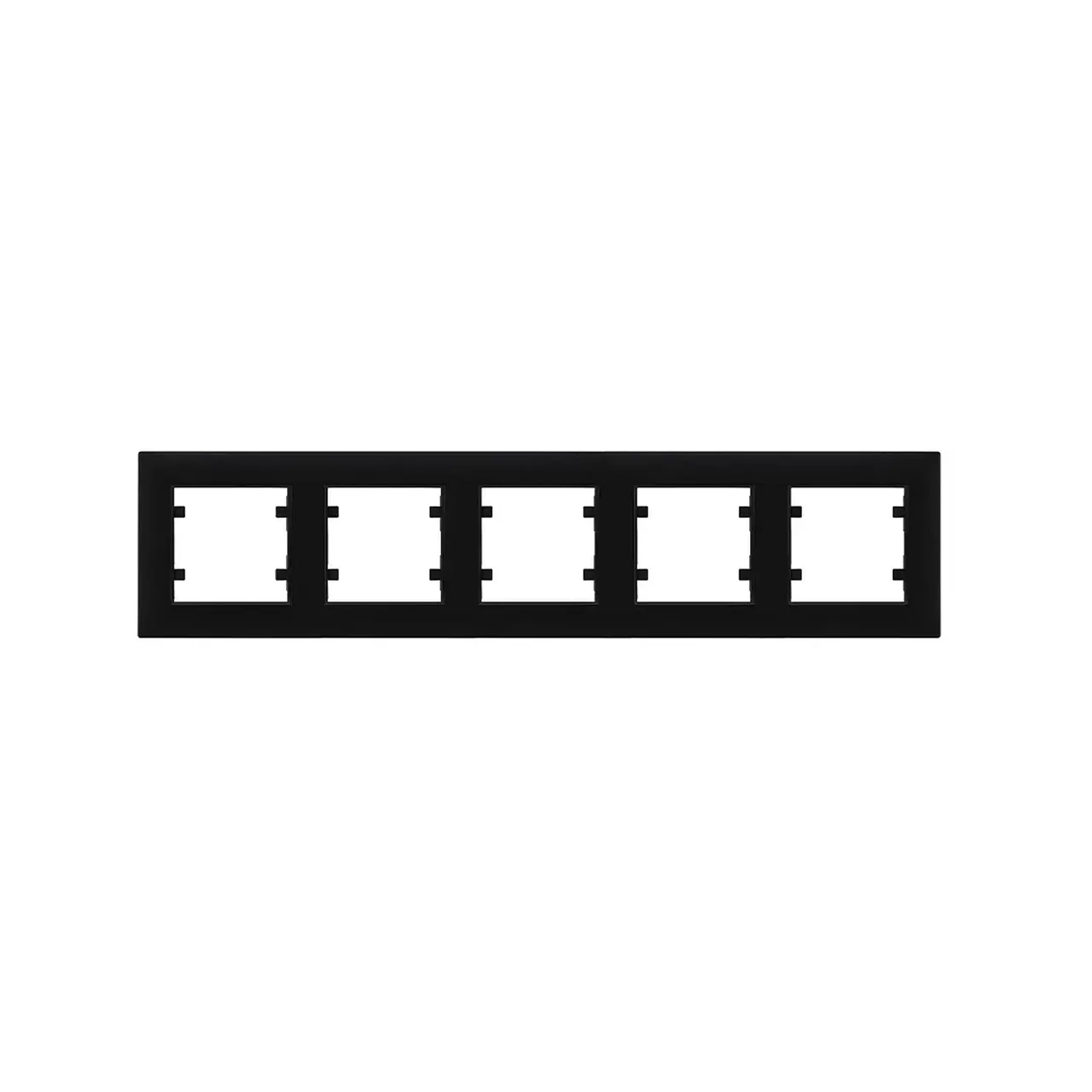 Ramă cu 4 locuri KAREA RIZZ Negru Makel - Dimensiuni (L x W x H x Ø) 371.7 x 87.7 x 10.3 mm