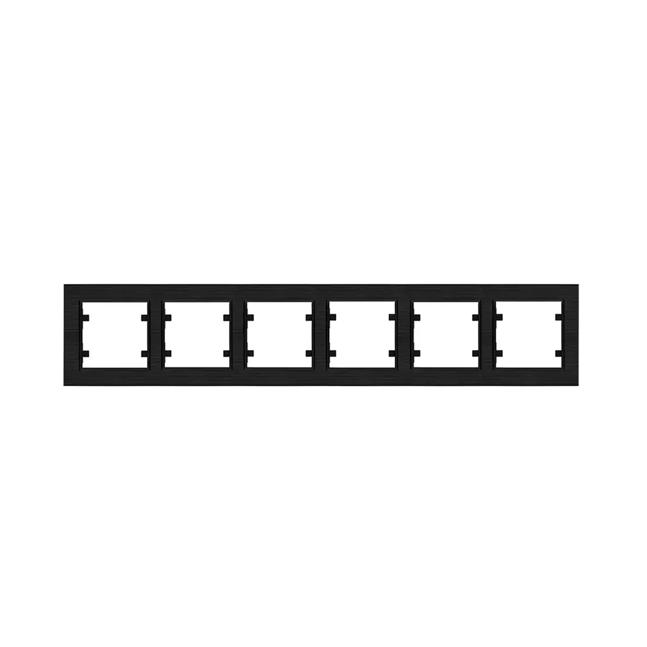 Ramă cu 4 locuri KAREA LINE Negru Makel - Dimensiuni (L x W x H x Ø) 442.7 x 87.7 x 10.3 mm