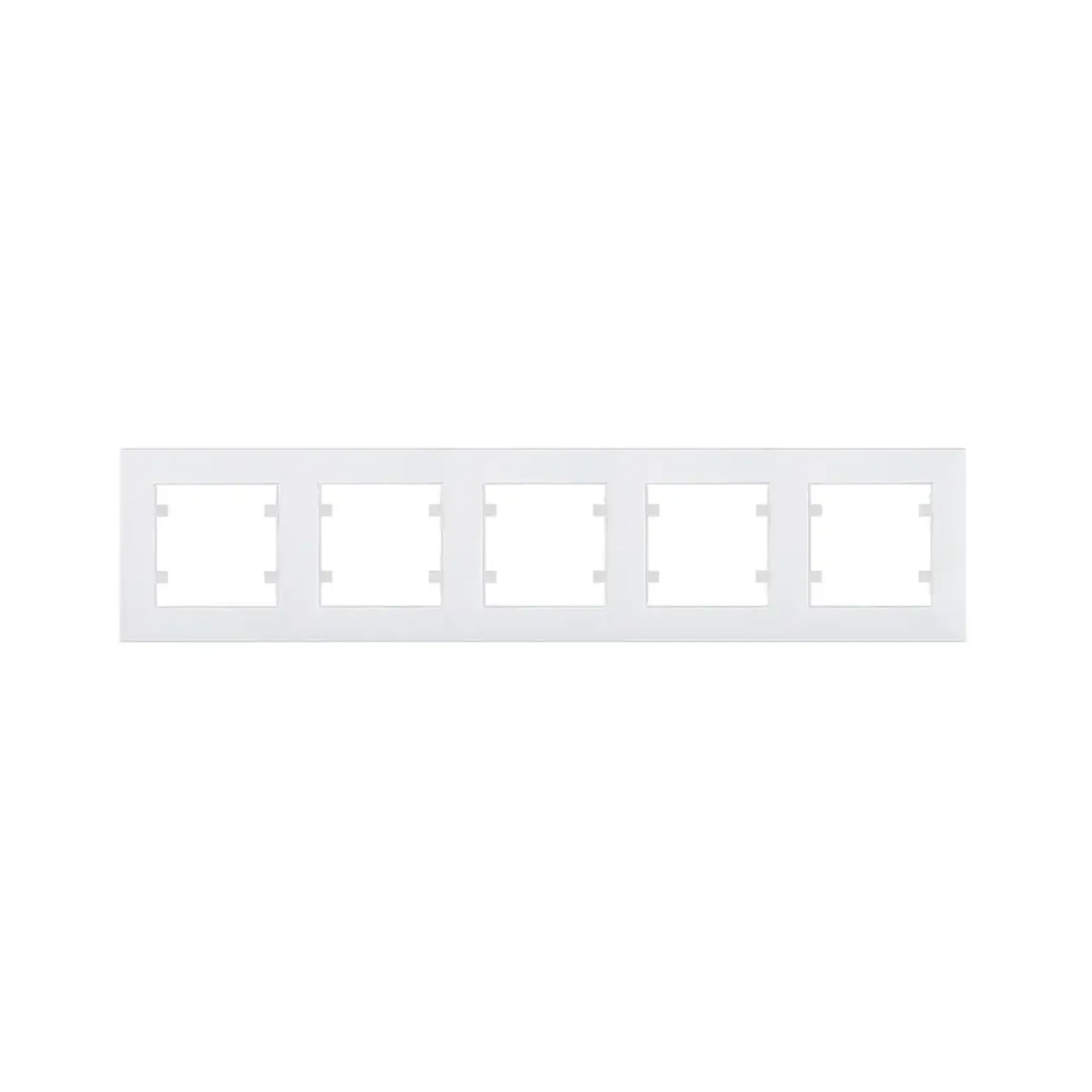 Ramă cu 4 locuri KAREA RIZZ Alb Makel - Dimensiuni (L x W x H x Ø) 371.7 x 87.7 x 10.3 mm