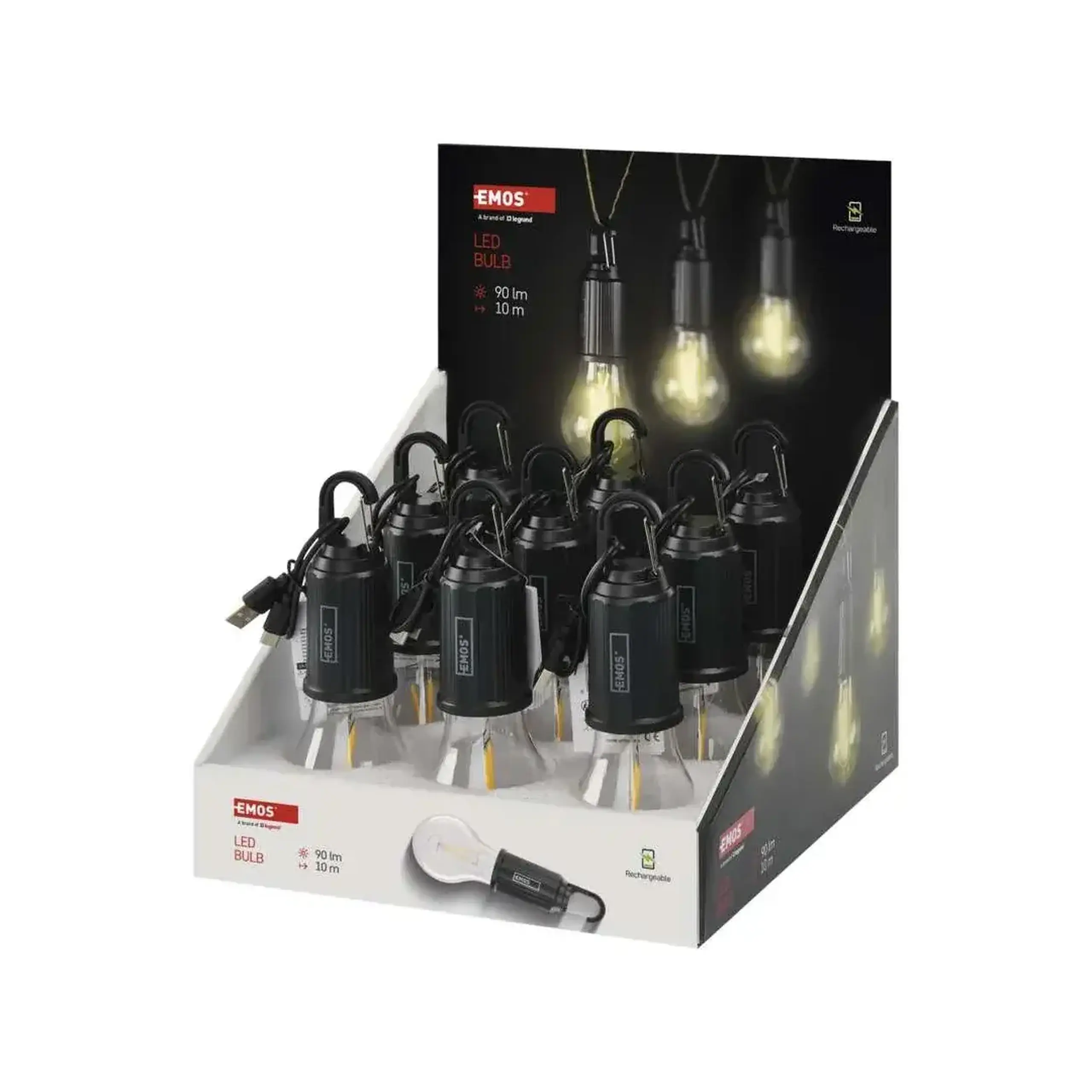 Bec LED cu alimentare USB 90 lm EMOS