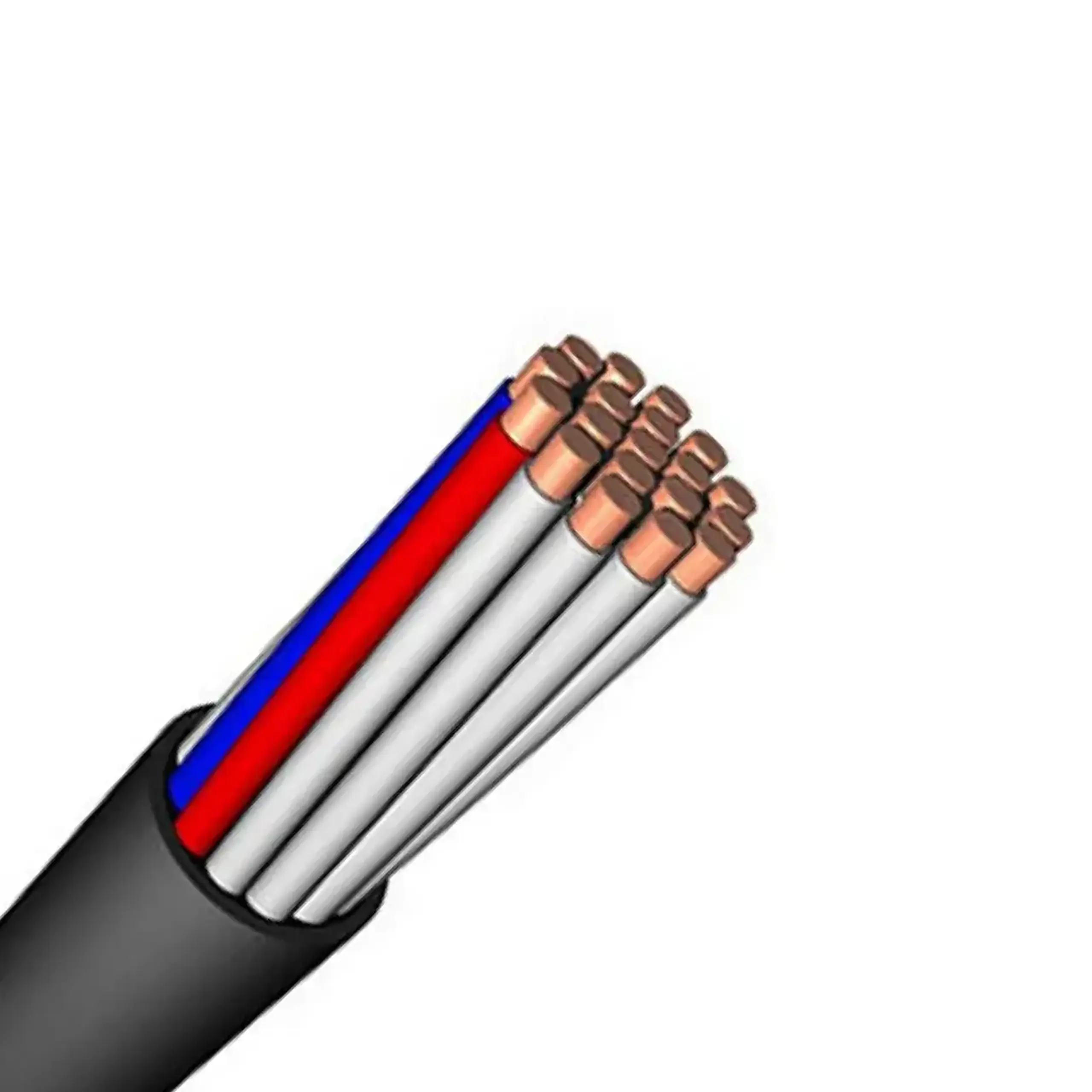 Cablu KVVGng-LS 24 * 1.5 mm² negru cupru