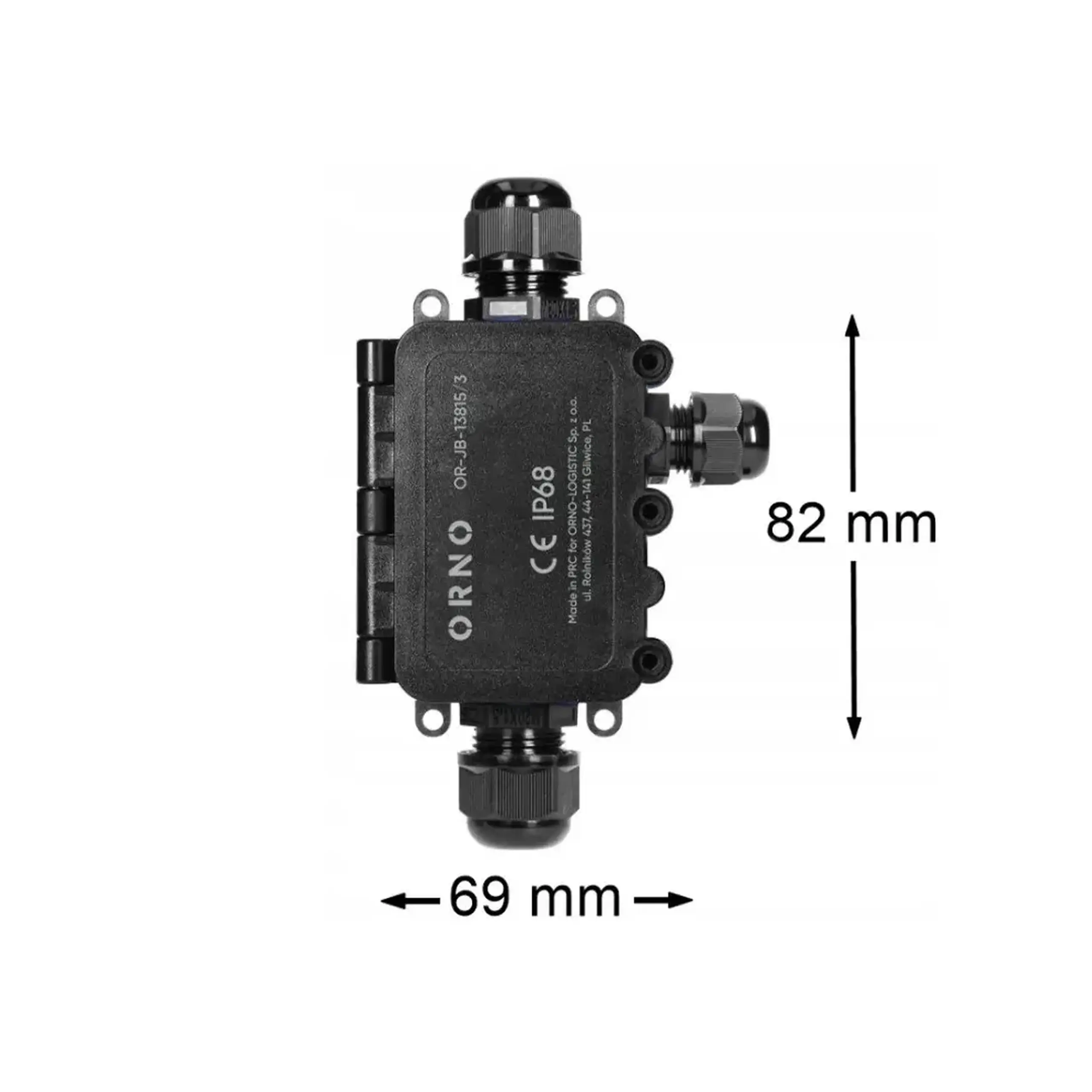 Conector triplu 2 x M20 + 1 x M16 6 mm² ORNO