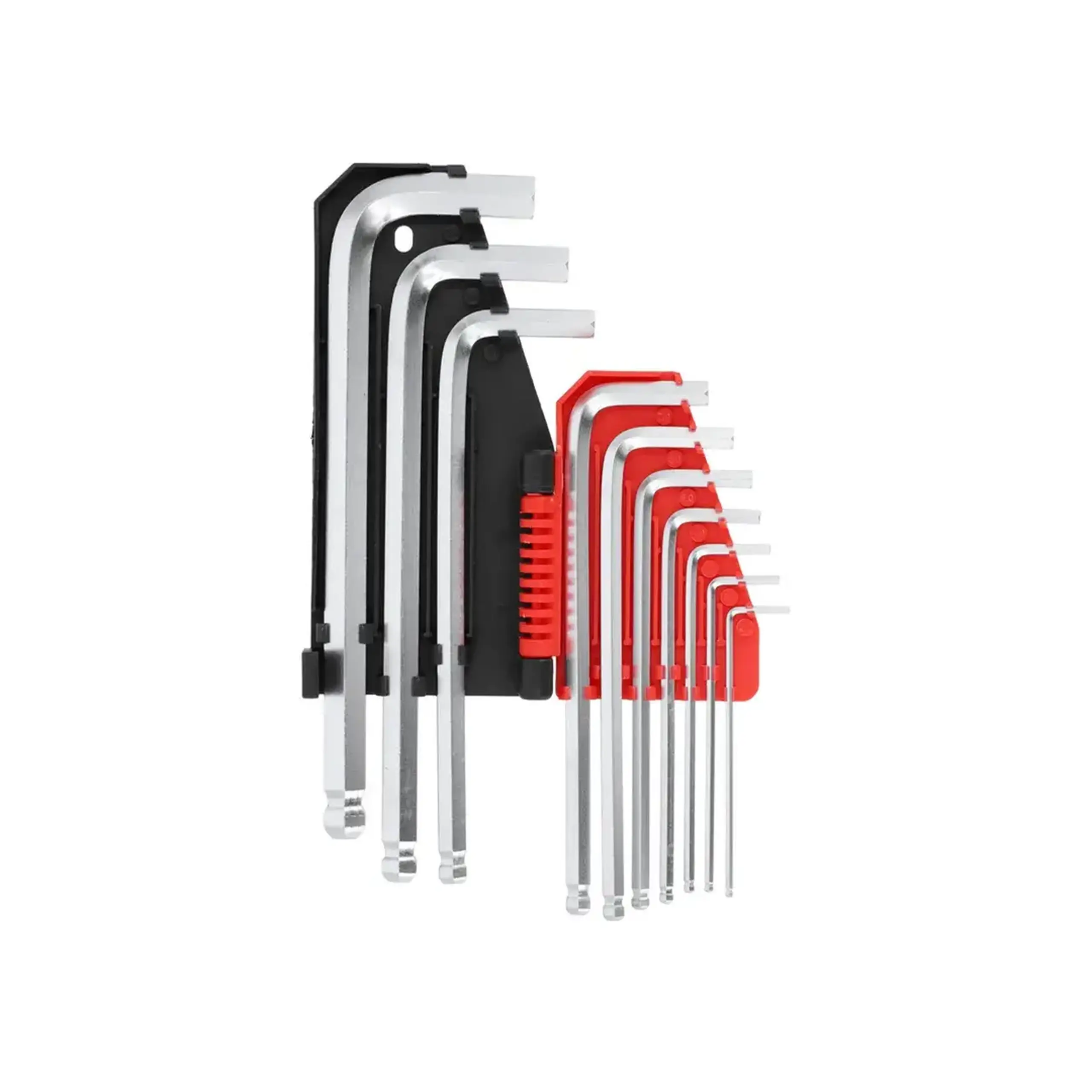 Set chei hexagonale cu cap sferic 2 - 12 mm 10 un. Yato