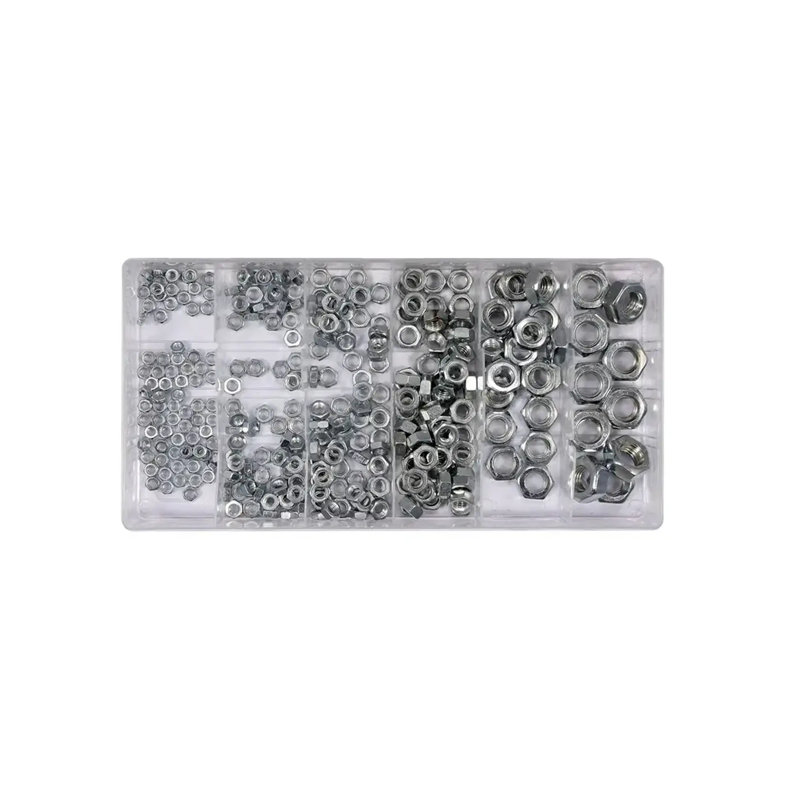 Set piulițe M3/M4/M5/M6/M8/M10 300 buc. Yato