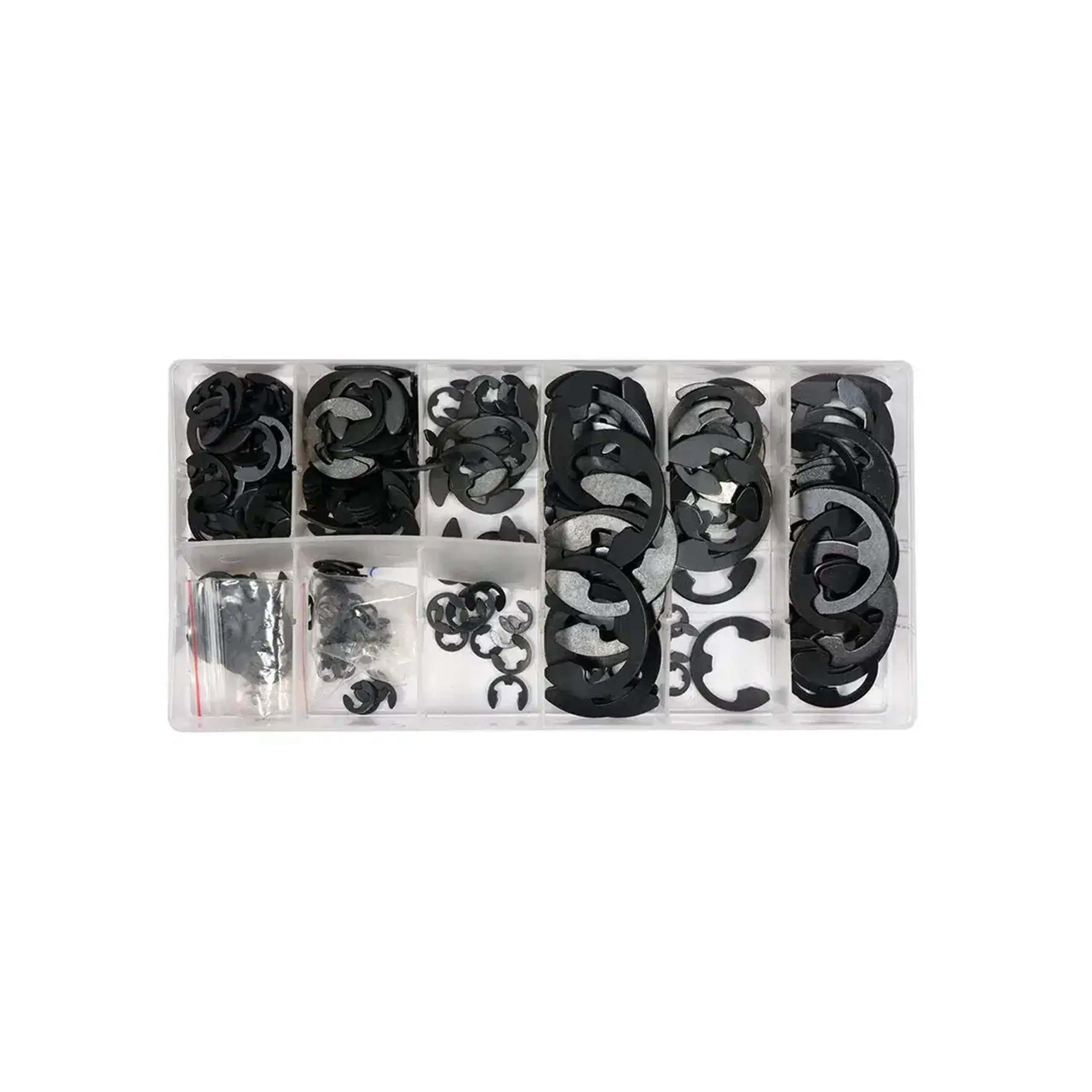 Set inele de siguranță tip "E" 1.5 - 22 mm Yato