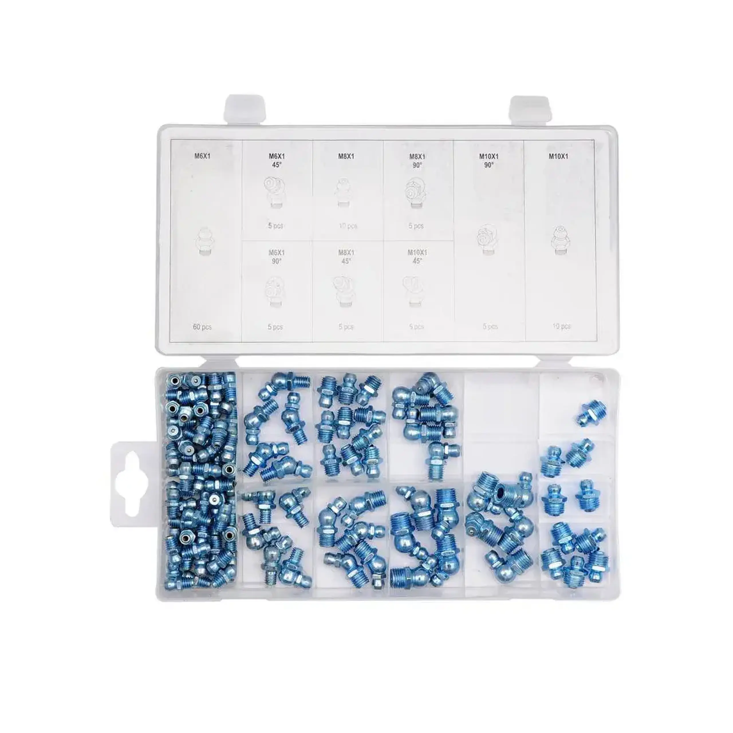 Set capete pentru gresoare M6 - M10 Yato