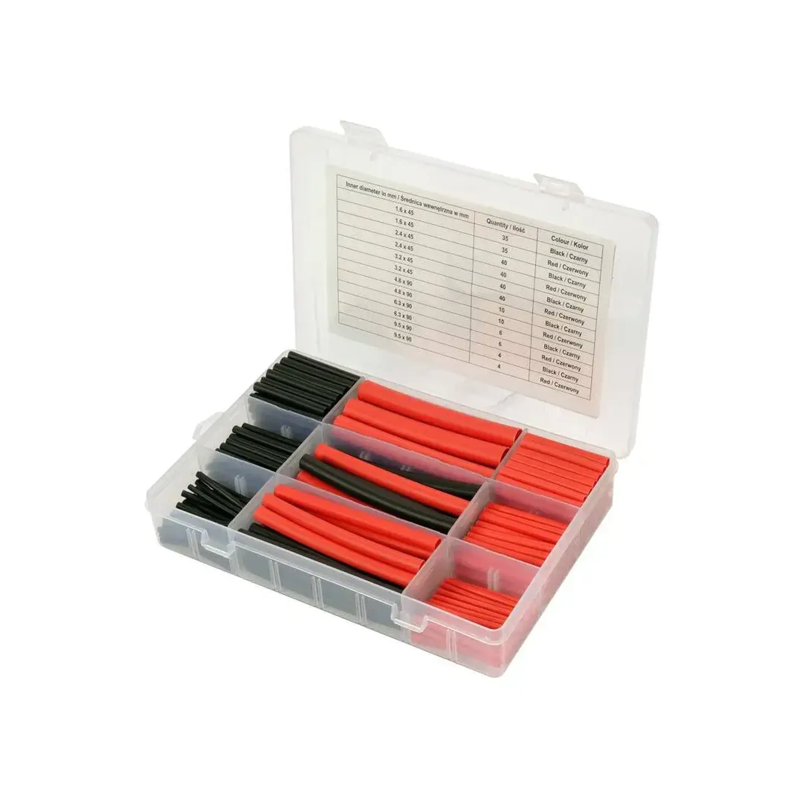 Set tuburi termoretractabile cu lipici 45, 90 mm Yato