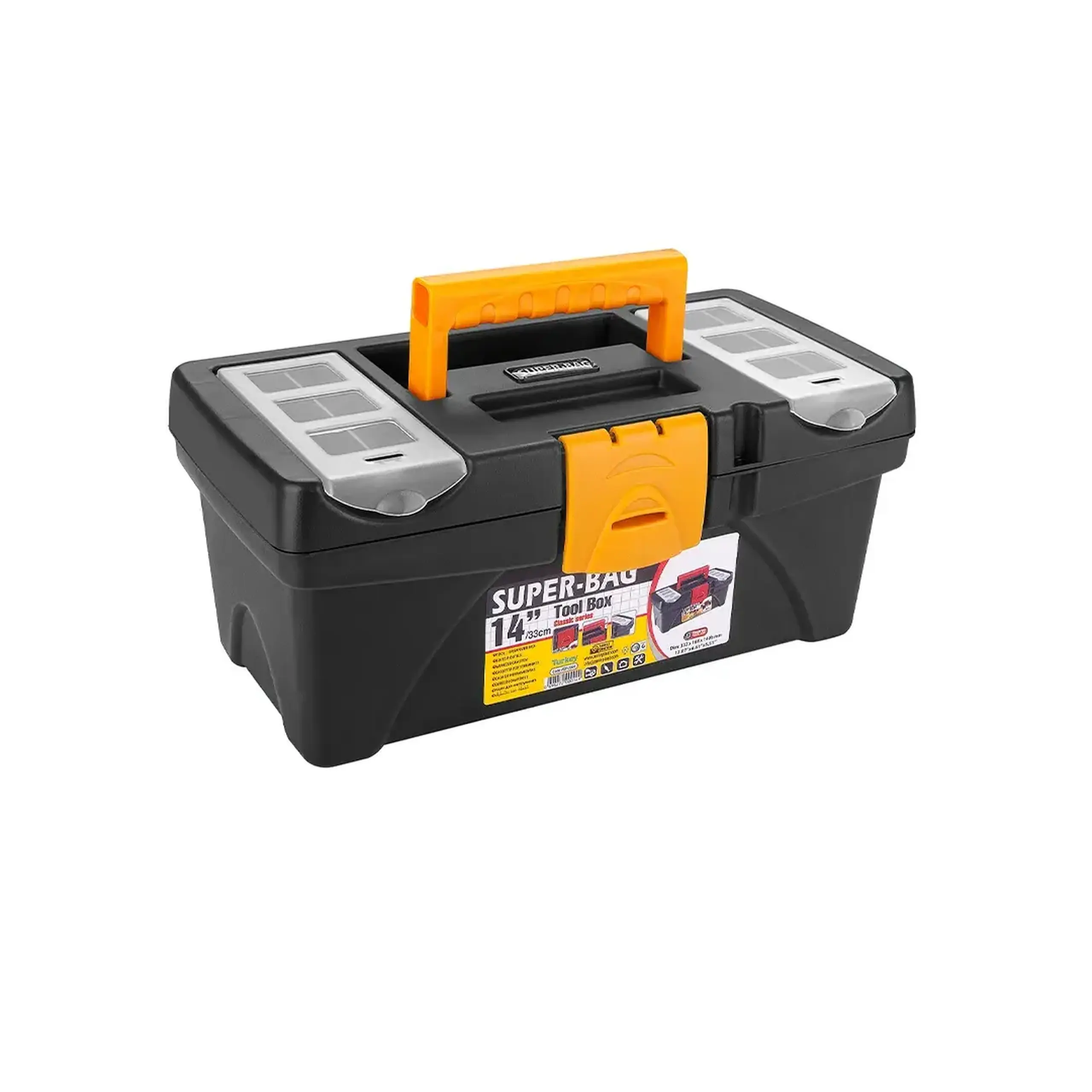Ladă pentru instrumente 14" plastic Super-Bag