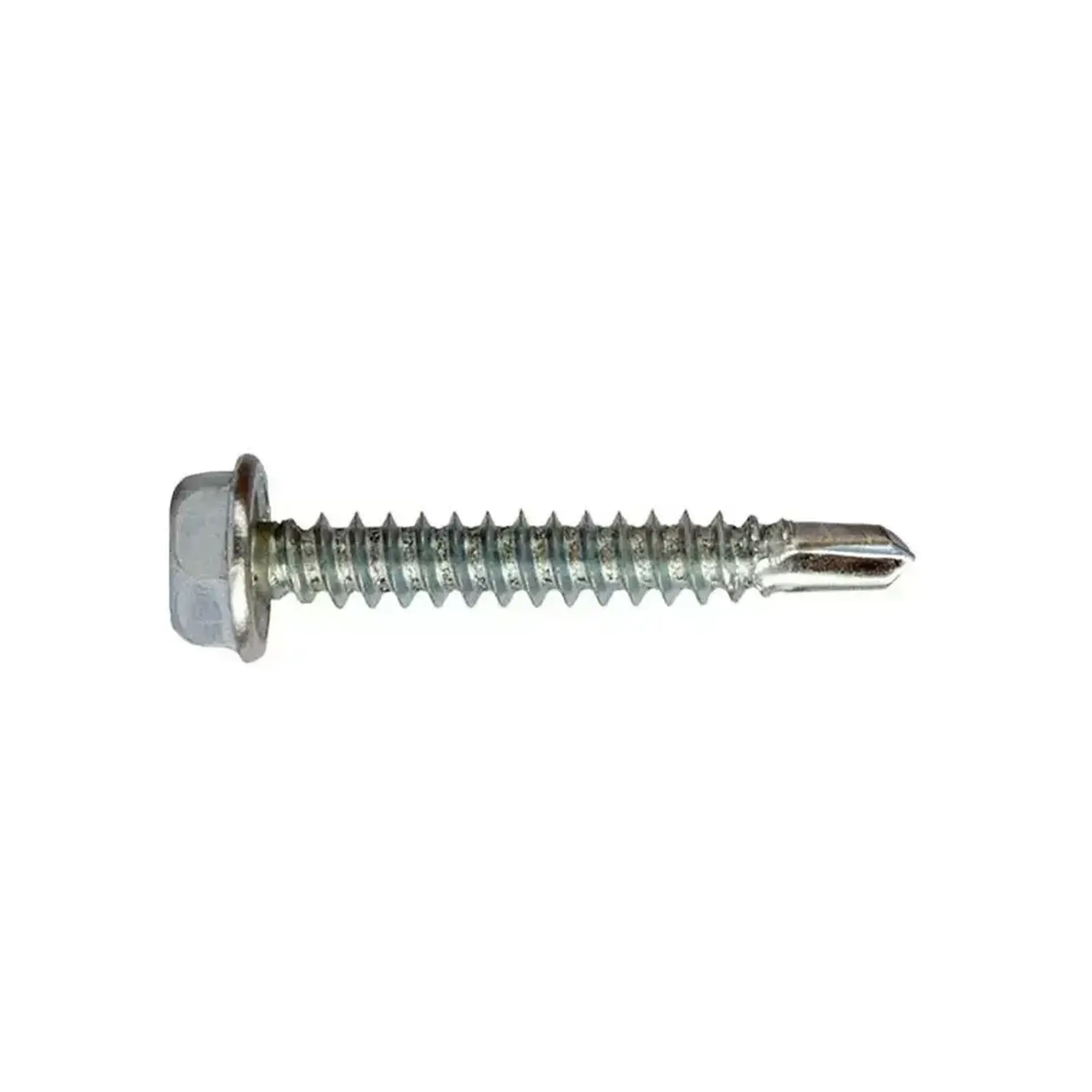 Șurub autoforant cu cap hexagonal 4.8 * 16 mm 250 buc. Lider - Lungime 16 mm