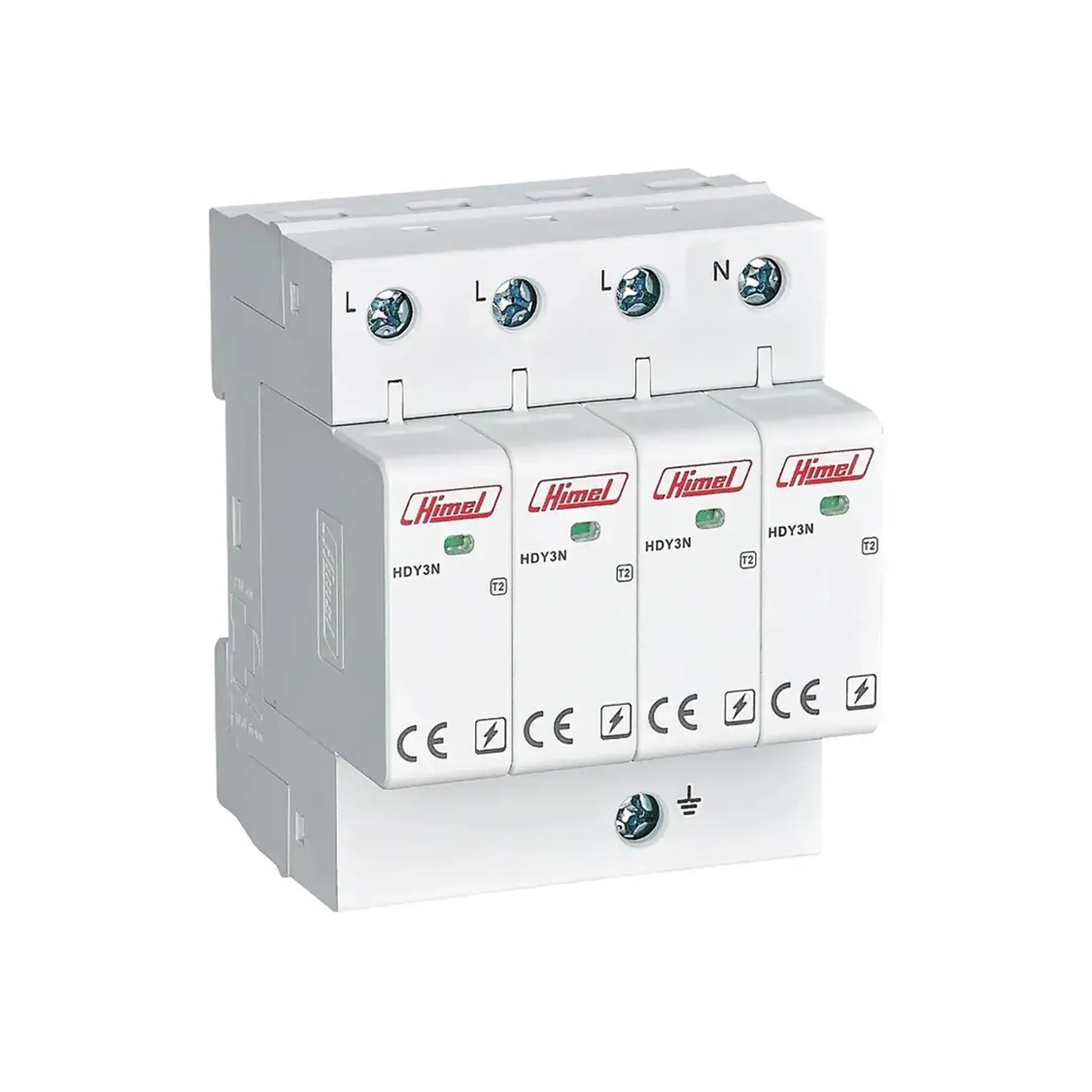 Descărcător HDY3N-20 1P 20 kA 440 V Himel - 65 kA (A) 4P