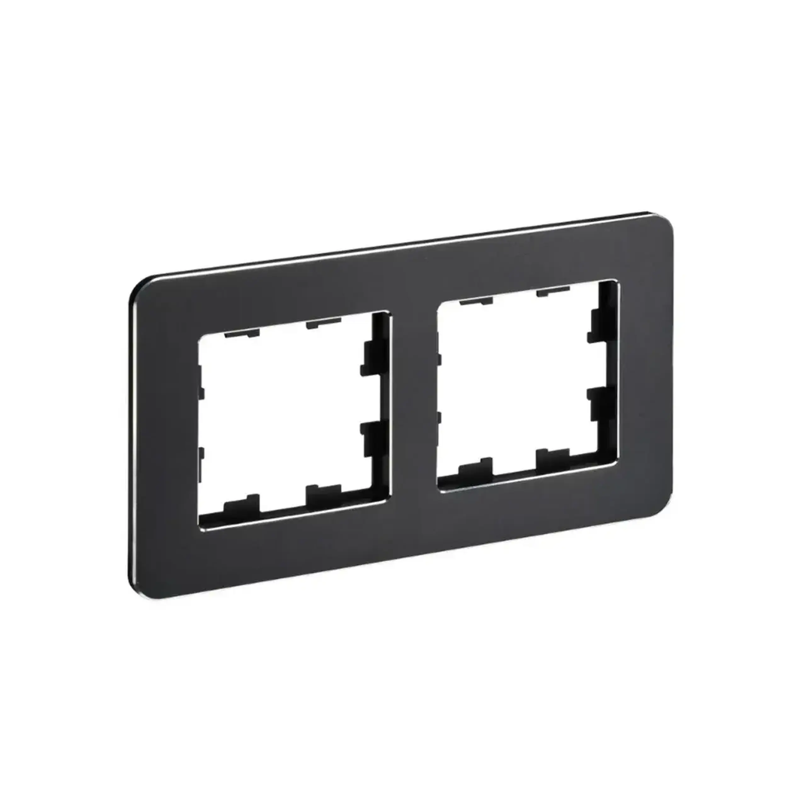 Ramă BRITE Negru IEK - Dimensiuni (L x W x H x Ø) 165.2 x 94 x 9.9 mm