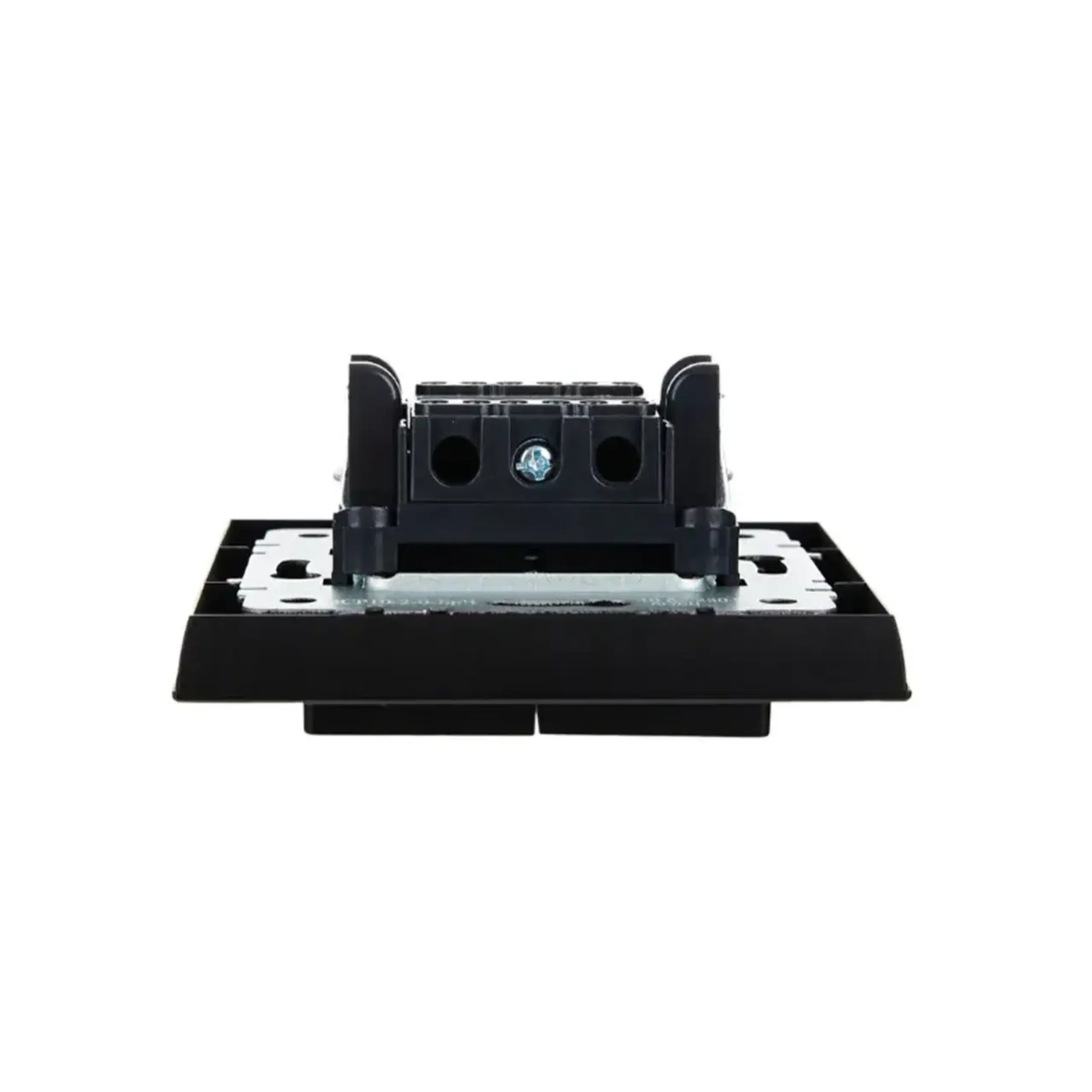 Întrerupător dublu BRITE 10 A 220 - 240 V Negru IEK