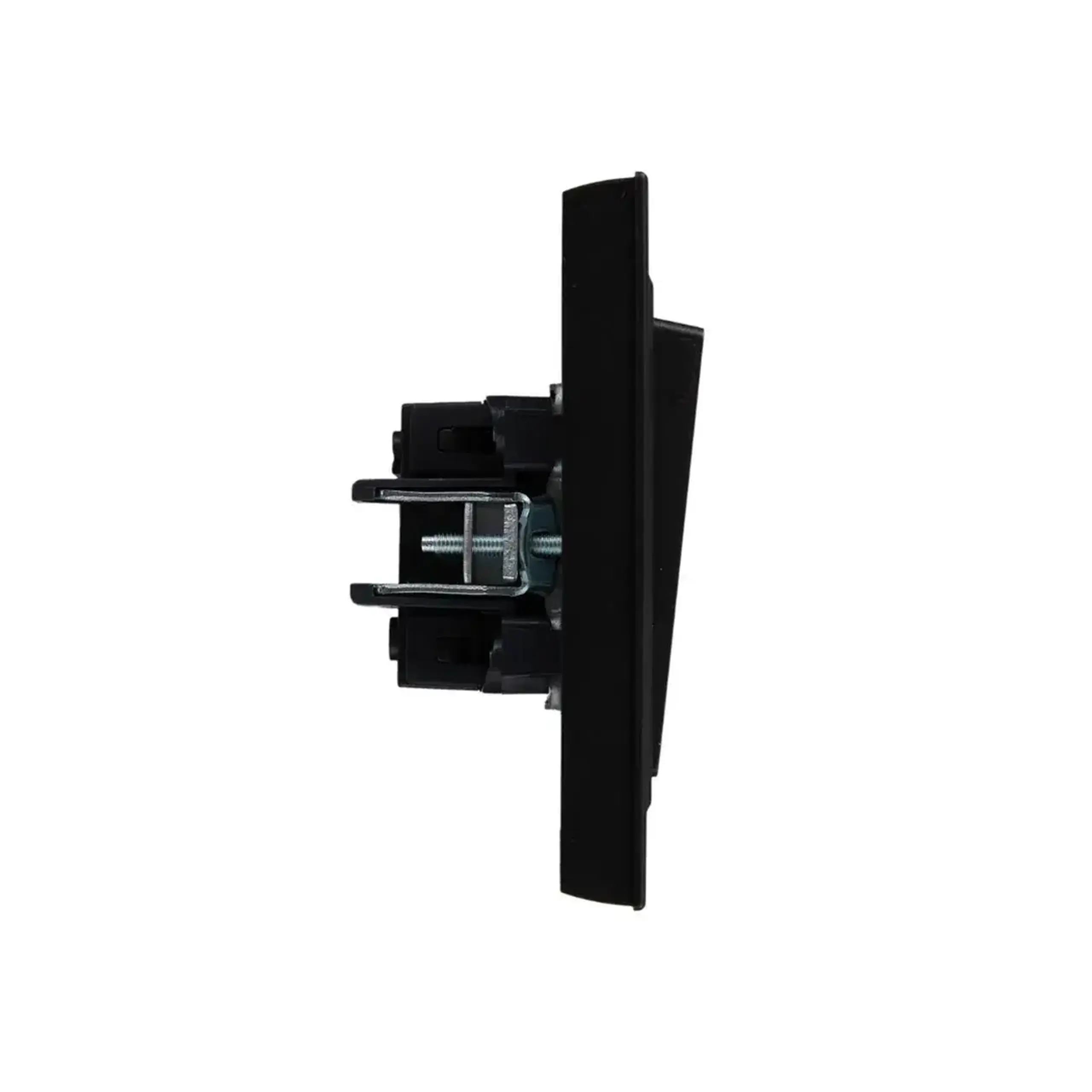 Întrerupător dublu BRITE 10 A 220 - 240 V Negru IEK