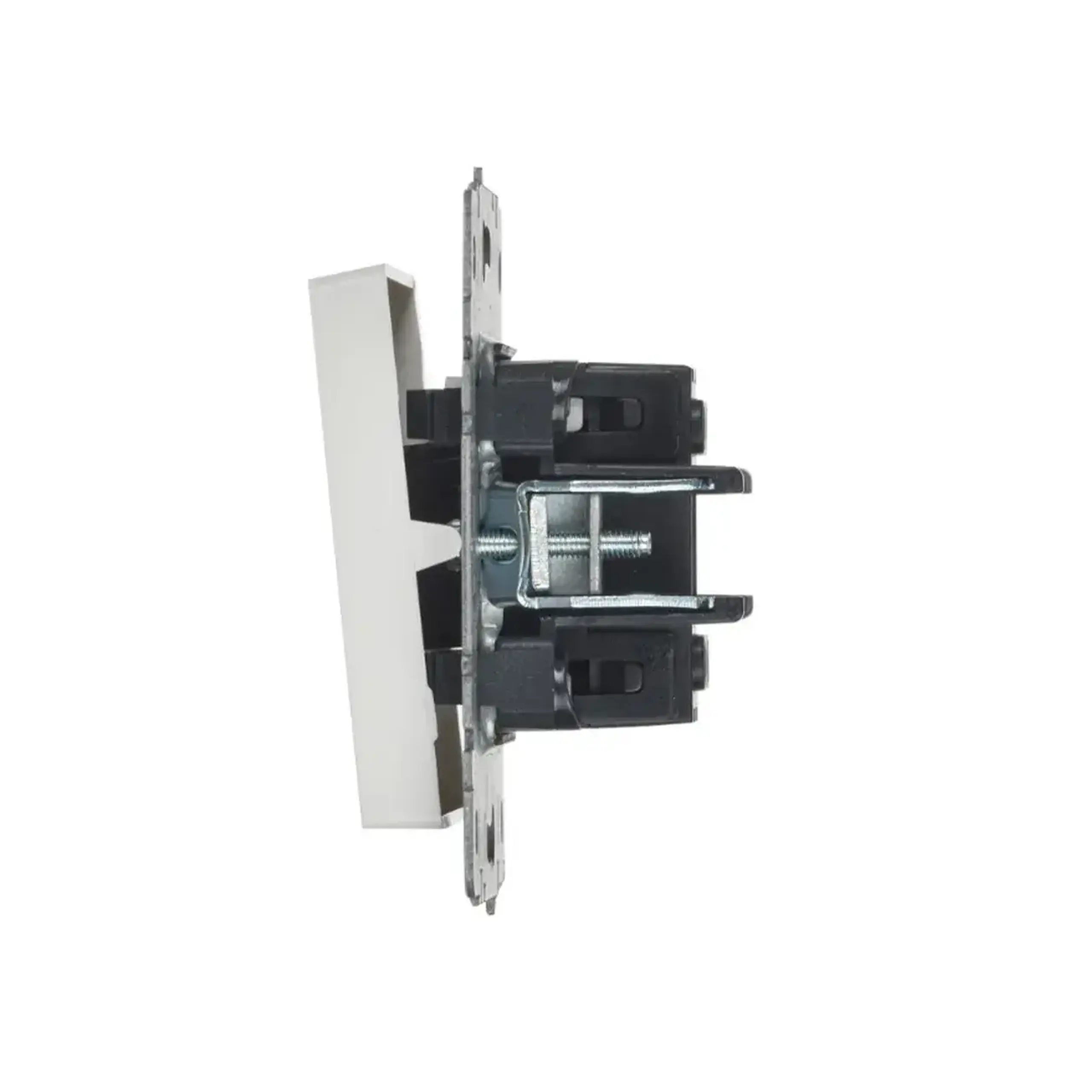 Întrerupător triplu BRITE 10 A 220 - 240 V Alb IEK