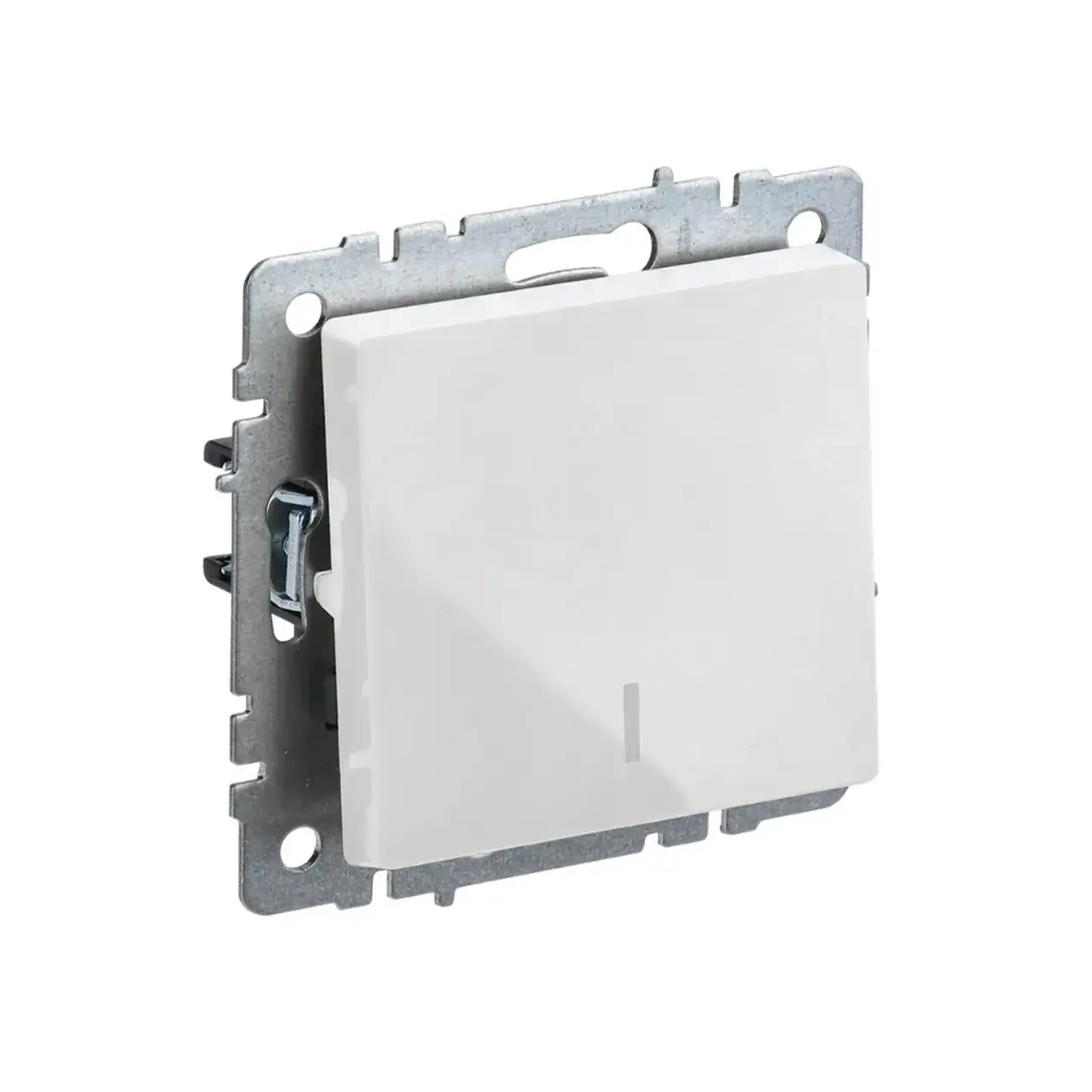 Întrerupător cu indicator BRITE 10 A 220 - 240 V Alb IEK - Culoare Alb