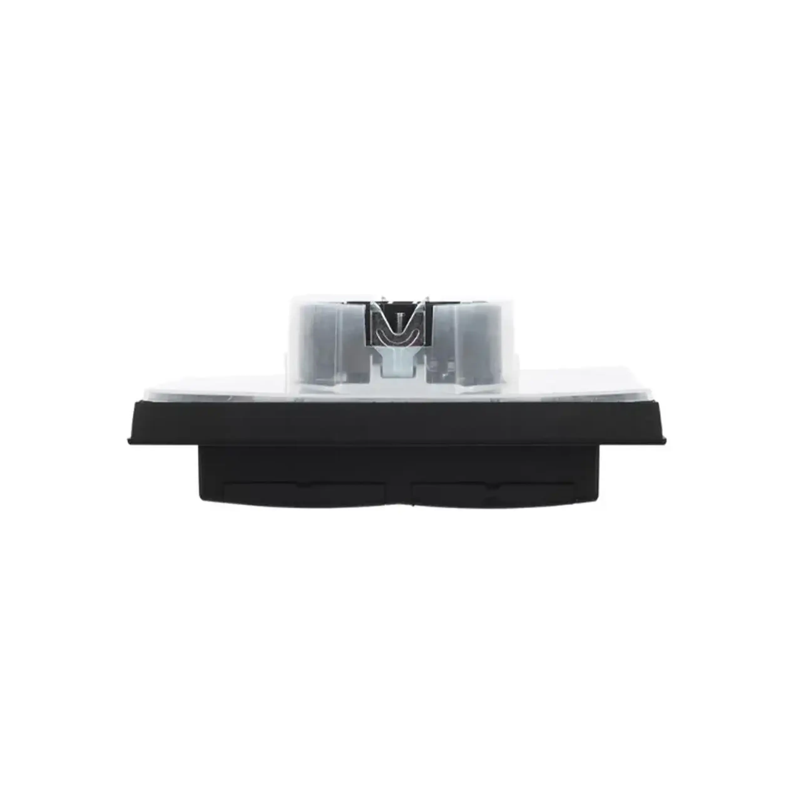 Priză dublă cu capac BRITE 16 A 220 - 240 V Negru IEK
