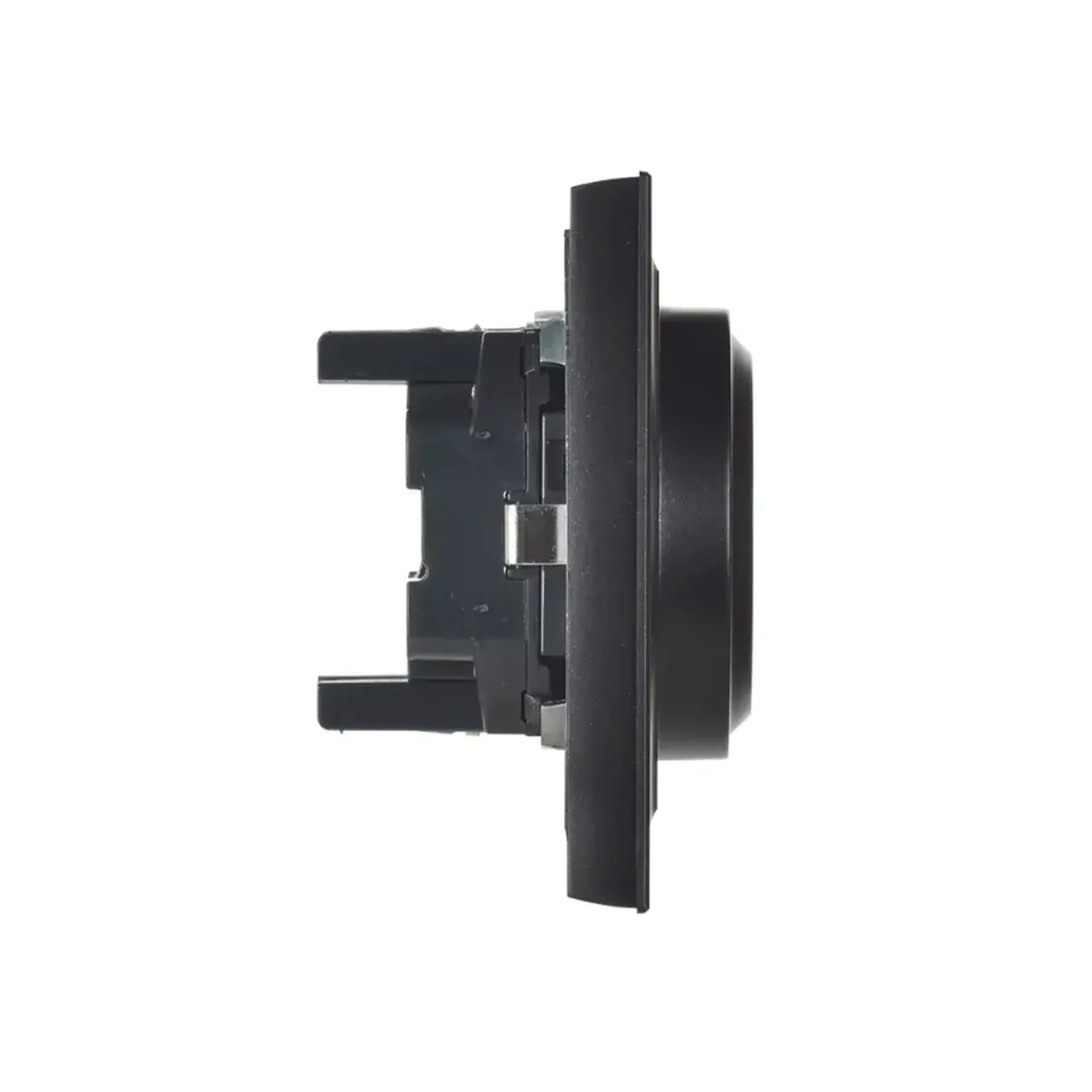 Priză dublă cu împământare BRITE 16 A 220 - 240 V Negru IEK