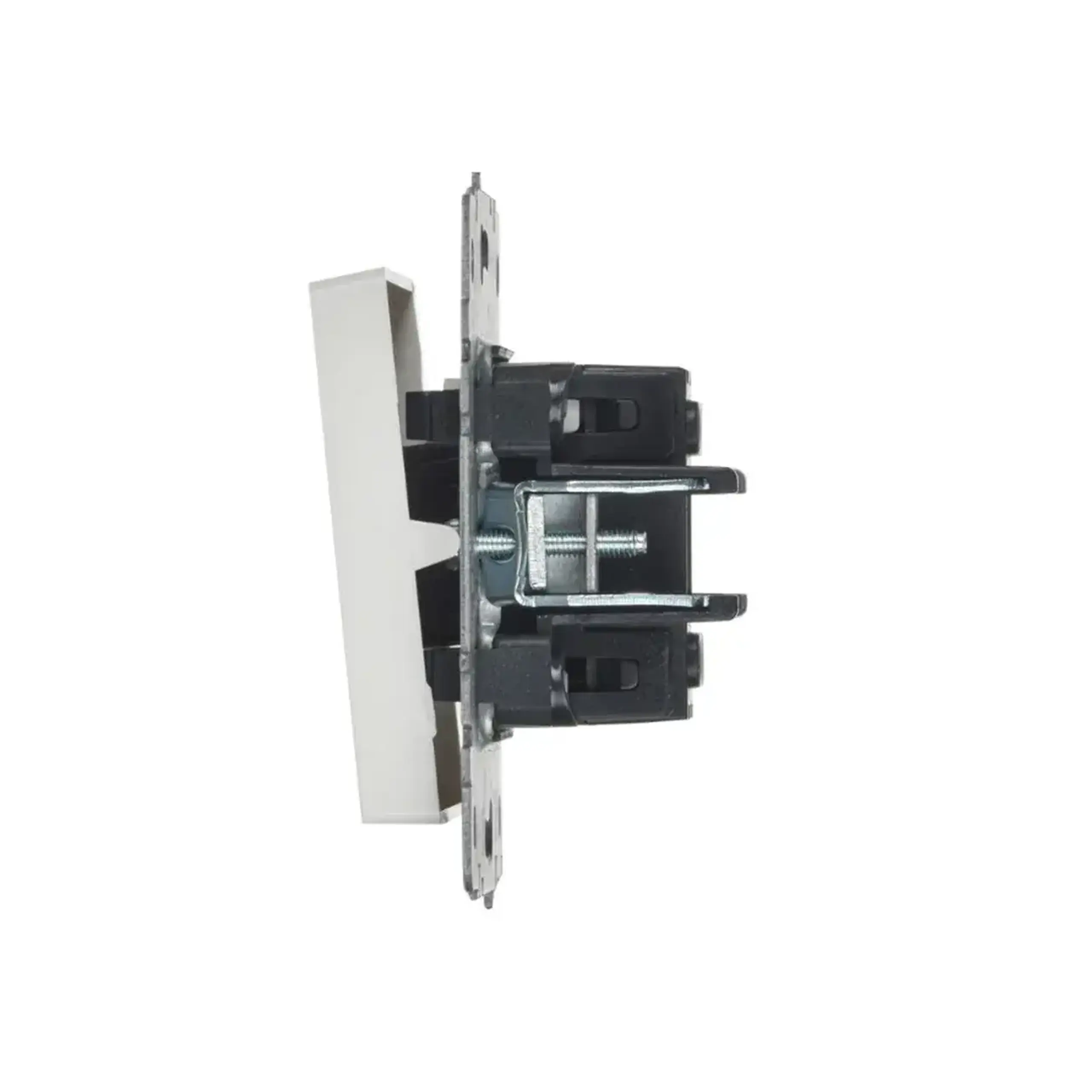 Întrerupător cu indicator BRITE 10 A 220 - 240 V Alb IEK