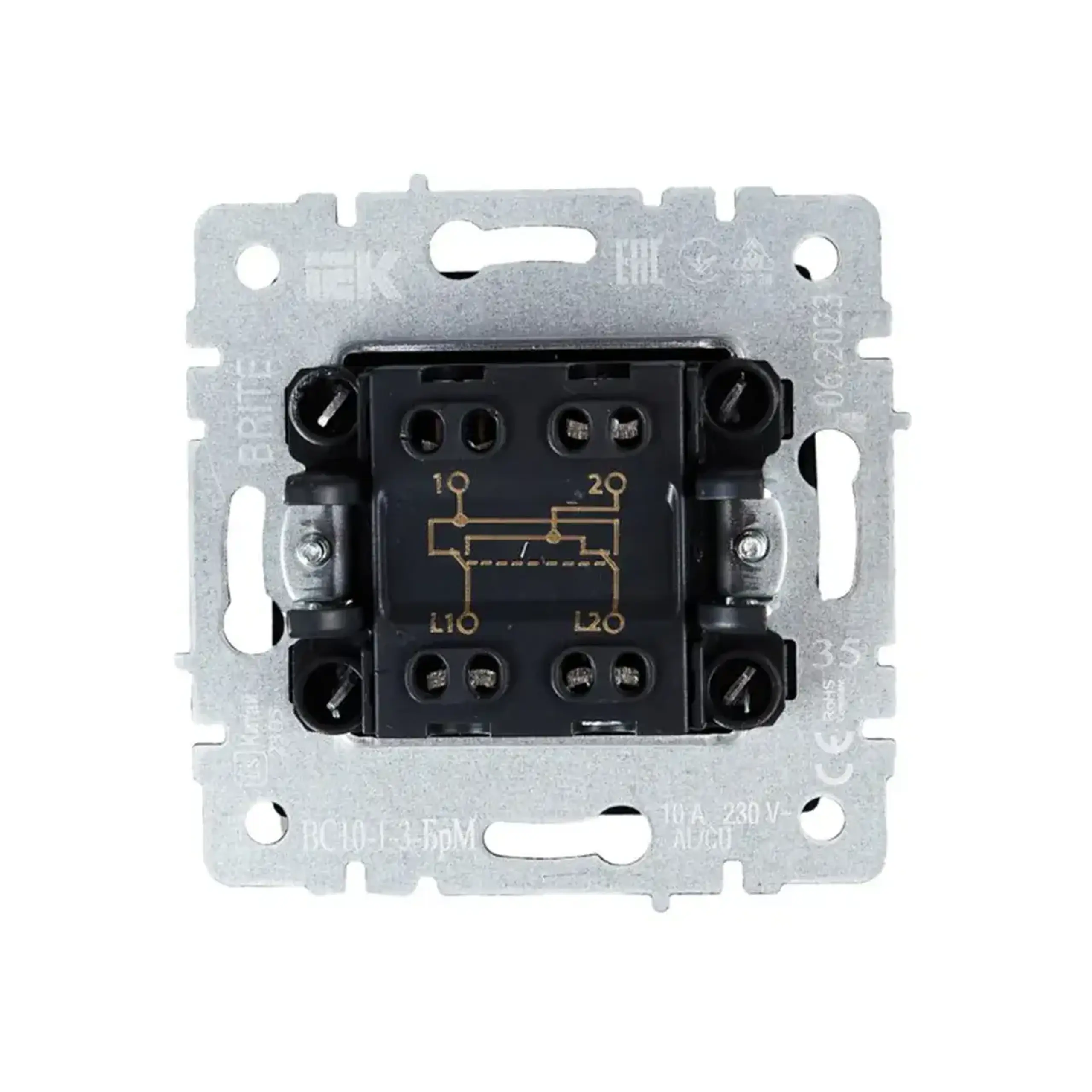 Întrerupător cruce BRITE 10 A 220 - 240 V Marengo IEK