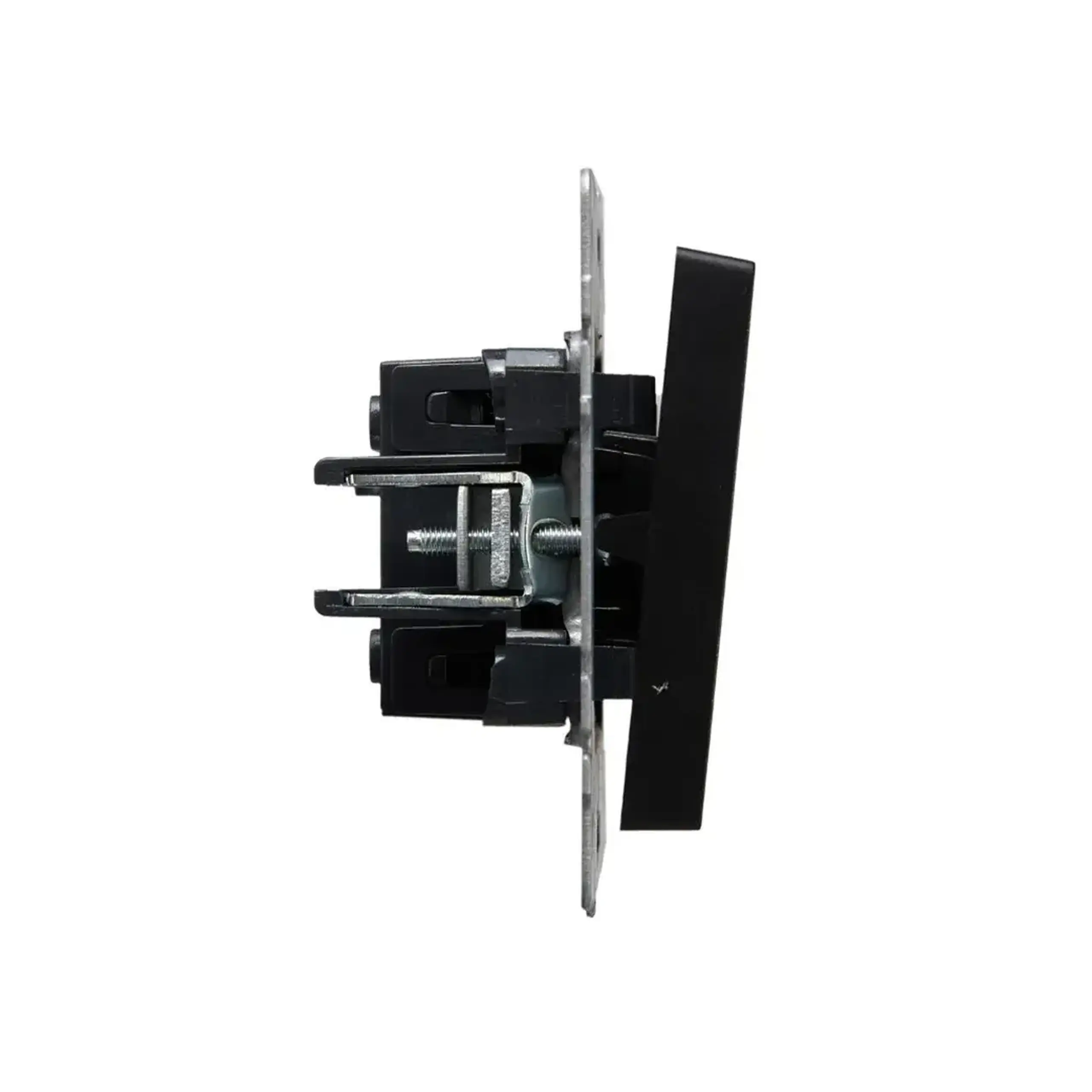 Întrerupător cu indicator BRITE 10 A 220 - 240 V Negru IEK