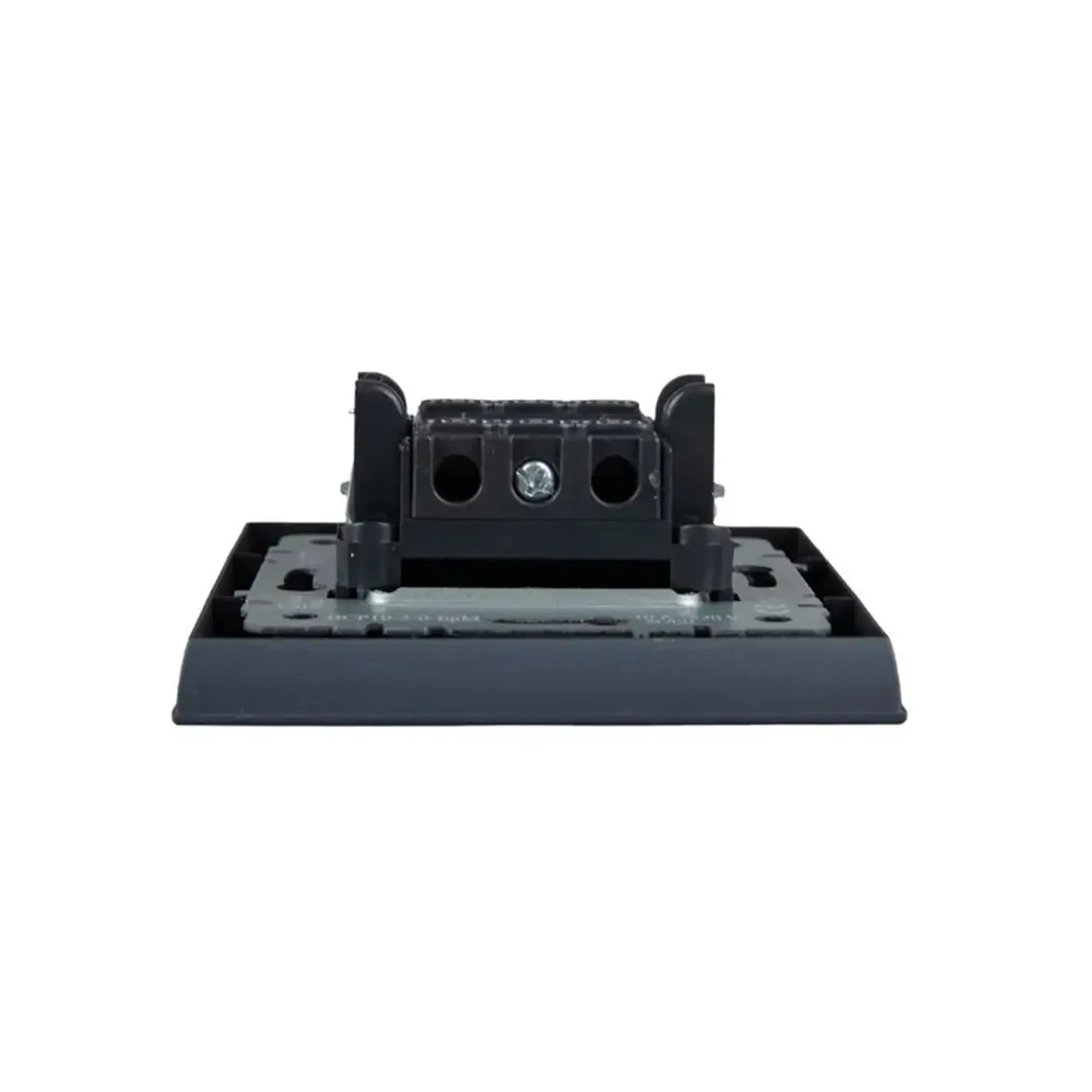 Întrerupător dublu BRITE 10 A 220 - 240 V Negru IEK