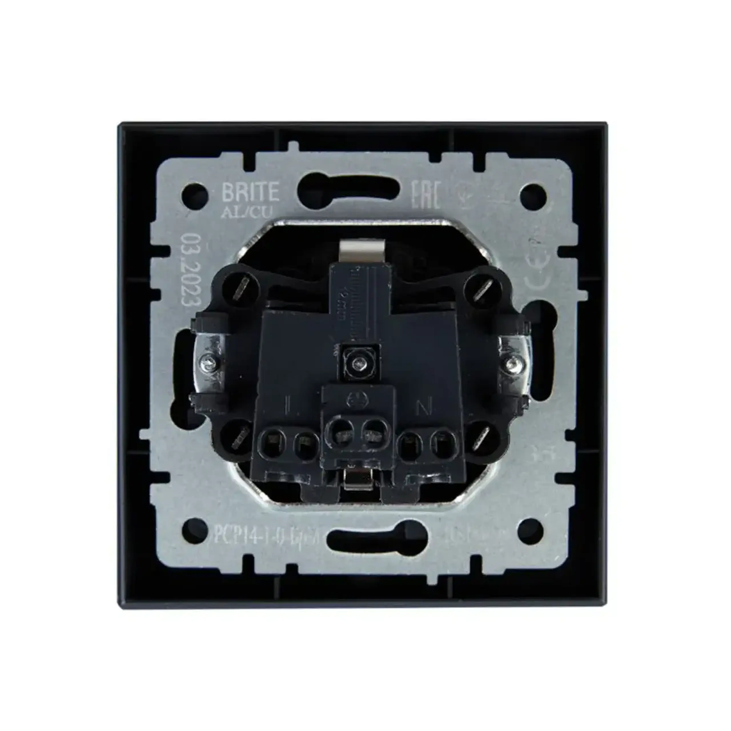 Priză cu împământare și obturator BRITE 16 A 220 - 240 V Marengo IEK