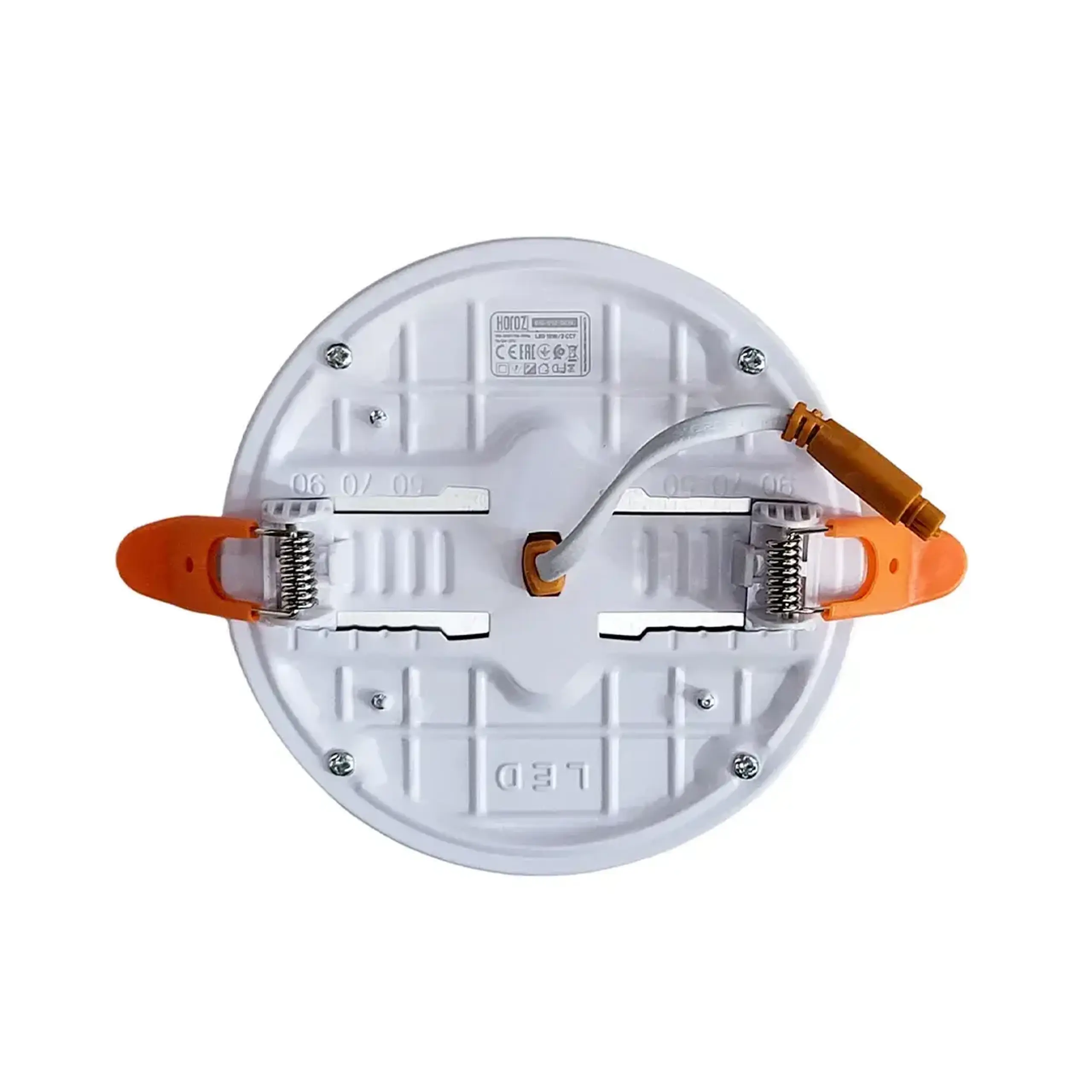 Felinar LED PAULA-9 9 W SMD 3CCT 220 - 240 V IP20 Horoz - Alb PAULA-18