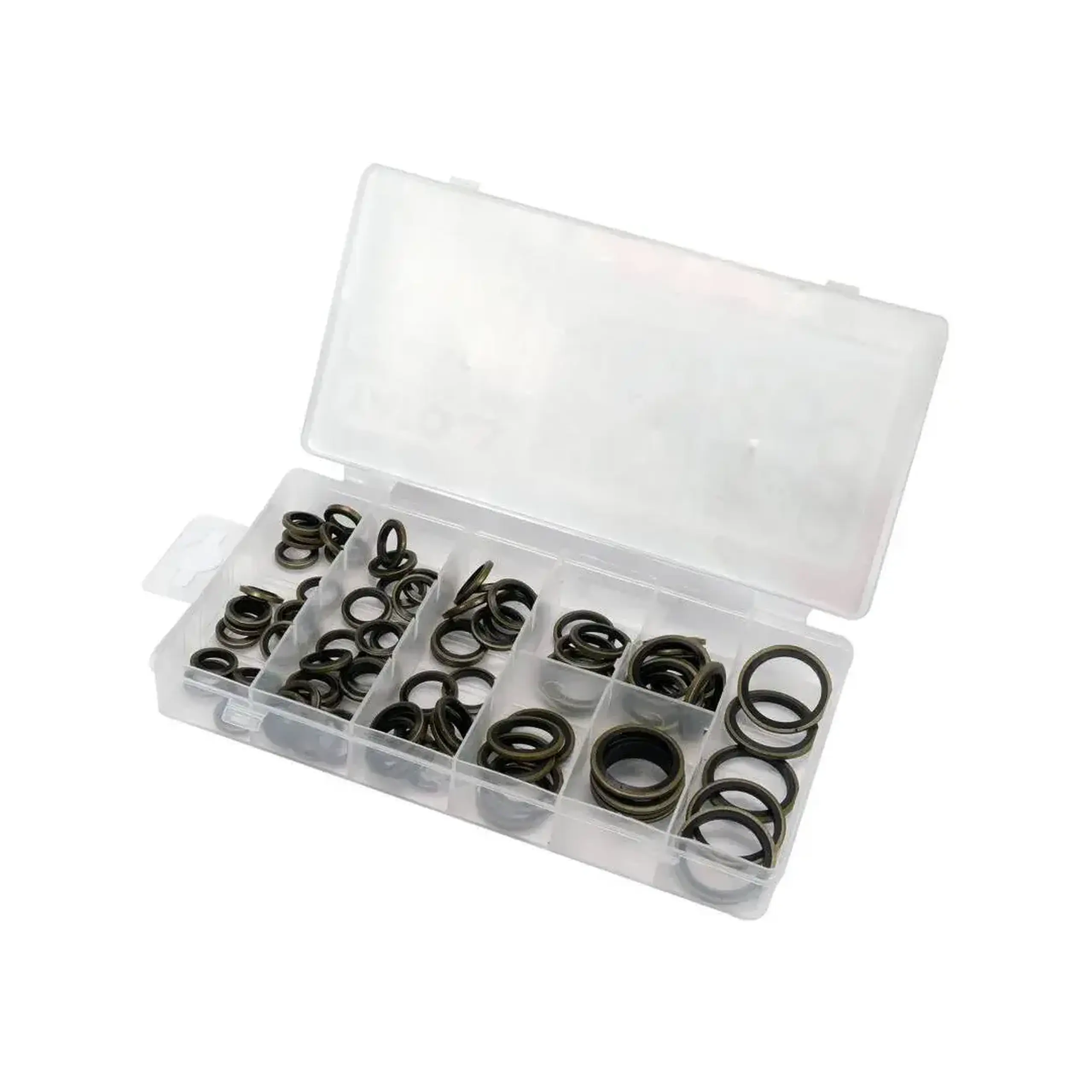Set garnituri pentru scurgere M10 - M24 Oțel/Cauciuc 90 buc. Yato