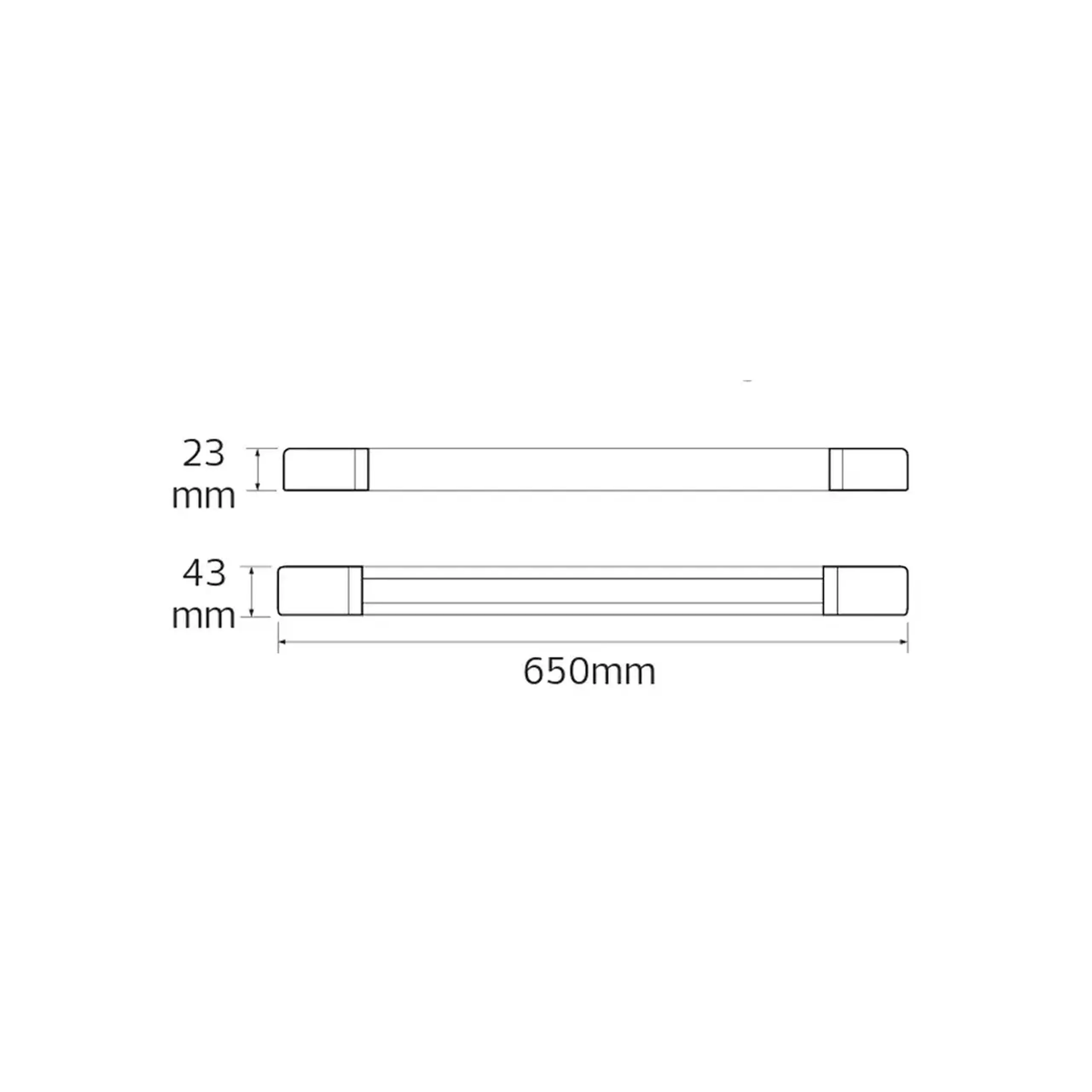 Corp de iluminat LED IRMAK-18 18 W SMD LED 6400 K 1440 lm 220 - 240 V Horoz IP65