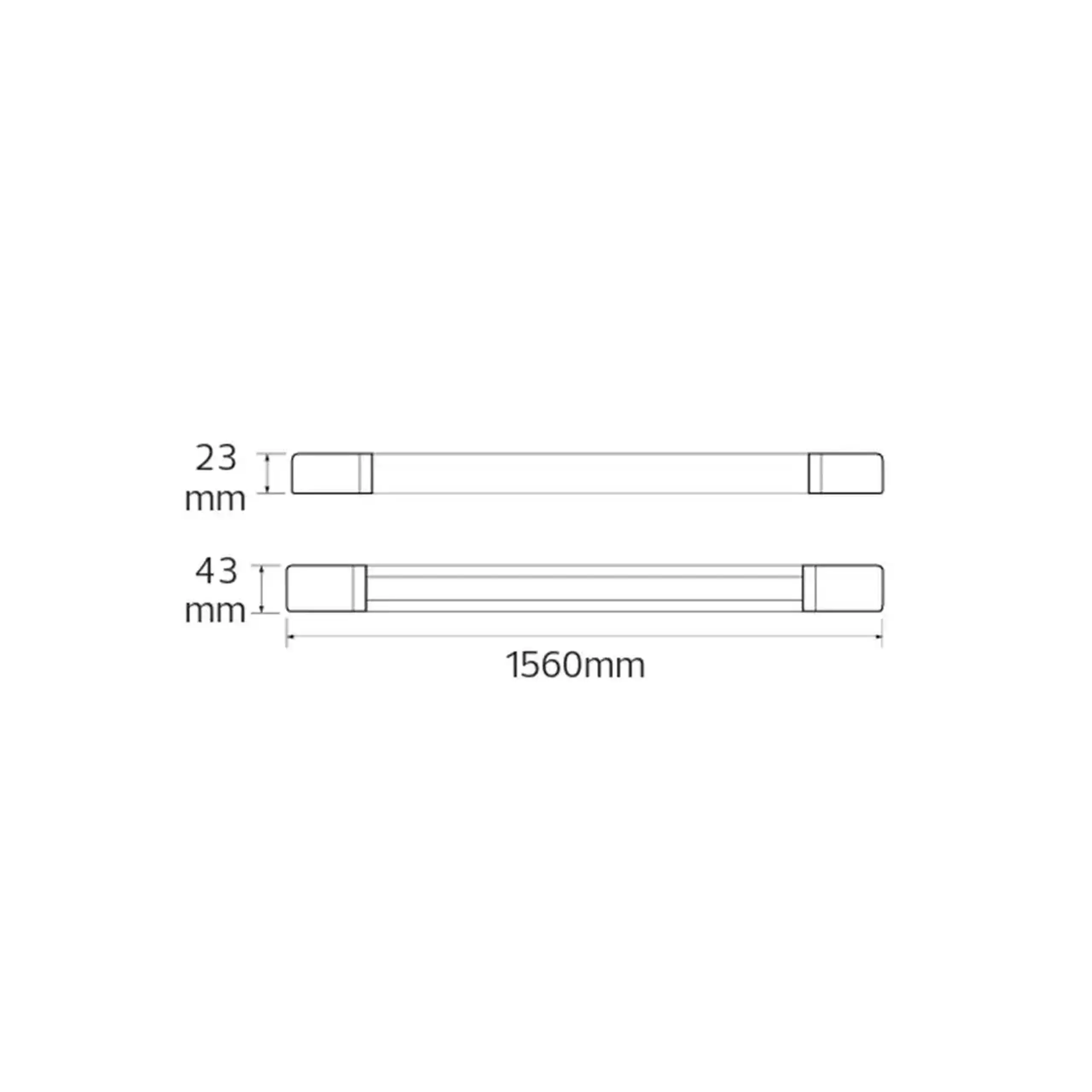 Corp de iluminat LED IRMAK-45 45 W SMD LED 6400 K 3600 lm 220 - 240 V Horoz IP65