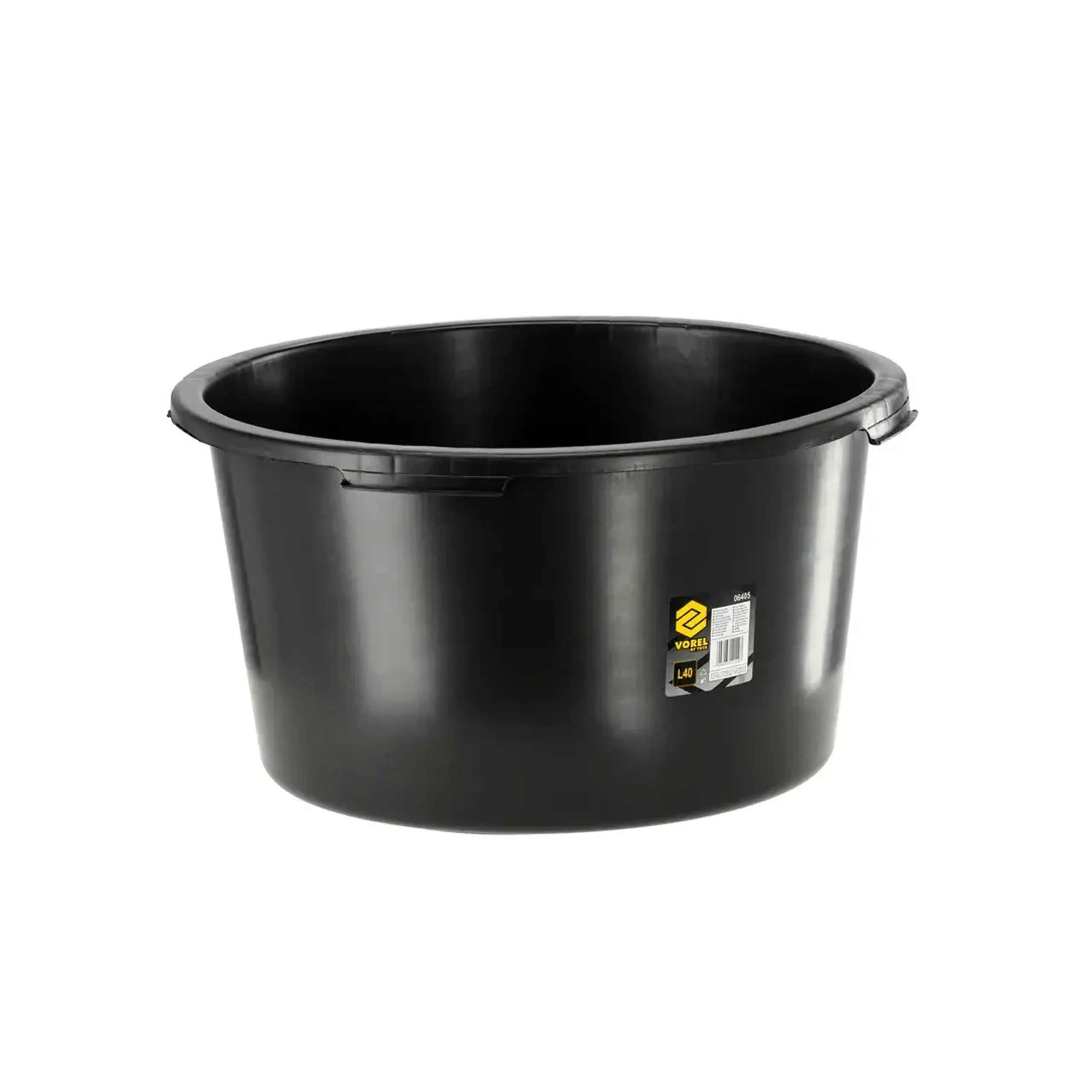 Vas pentru construcții 40 l Vorel - Dimensiuni (L x W x H x Ø) 530 x 275 mm